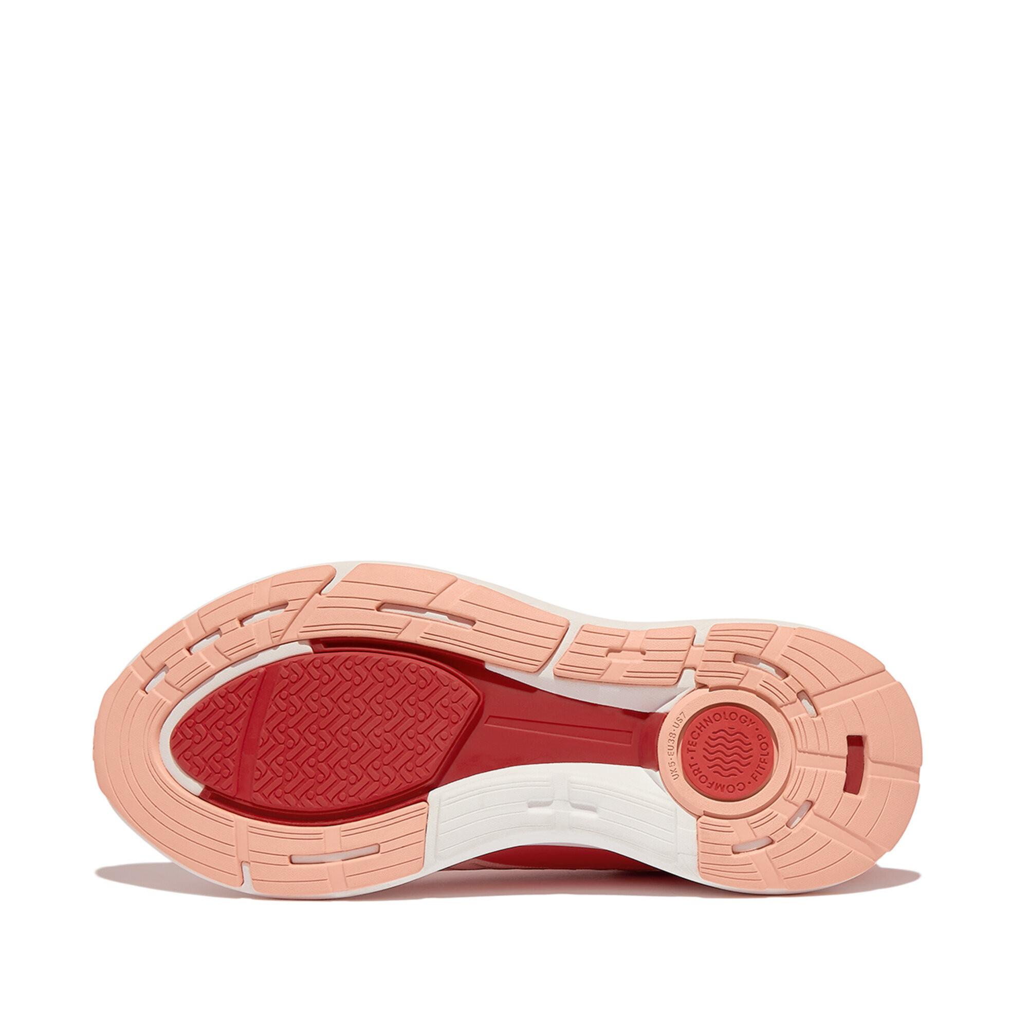 Fitflop laufschuhe aus mesh, damen ffrunner ombre-edition