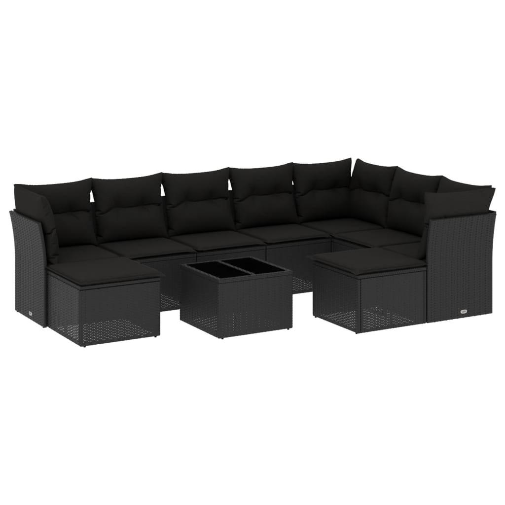 VidaXL Garten sofagarnitur poly-rattan