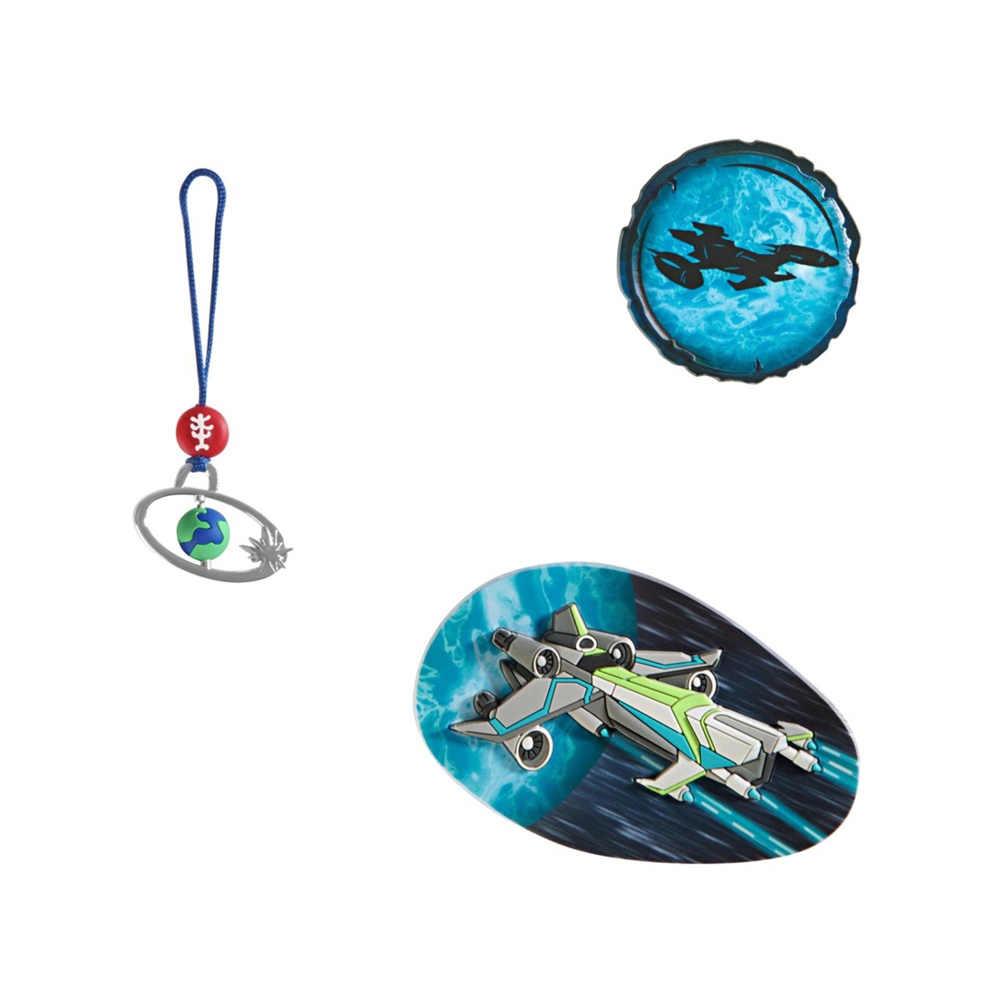 Step by Step Tornister Anhänger Set Space Craft Spike