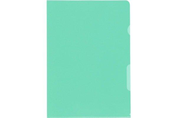Kolma KOLMA Sichtmappen A4 59.444.01 grün, soft 100 Stück