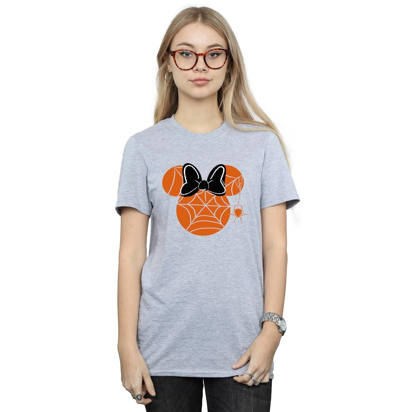 Minnie Mouse Halloween Spinnennetz T-Shirt
