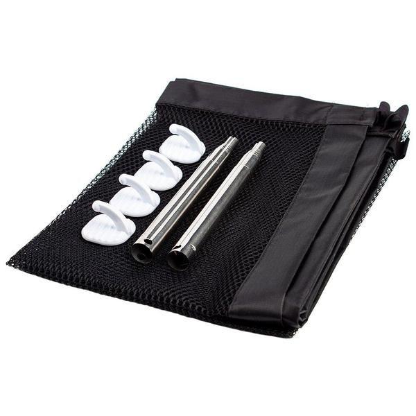 eStore Hundegitter mit Netz - 110 x 72 cm