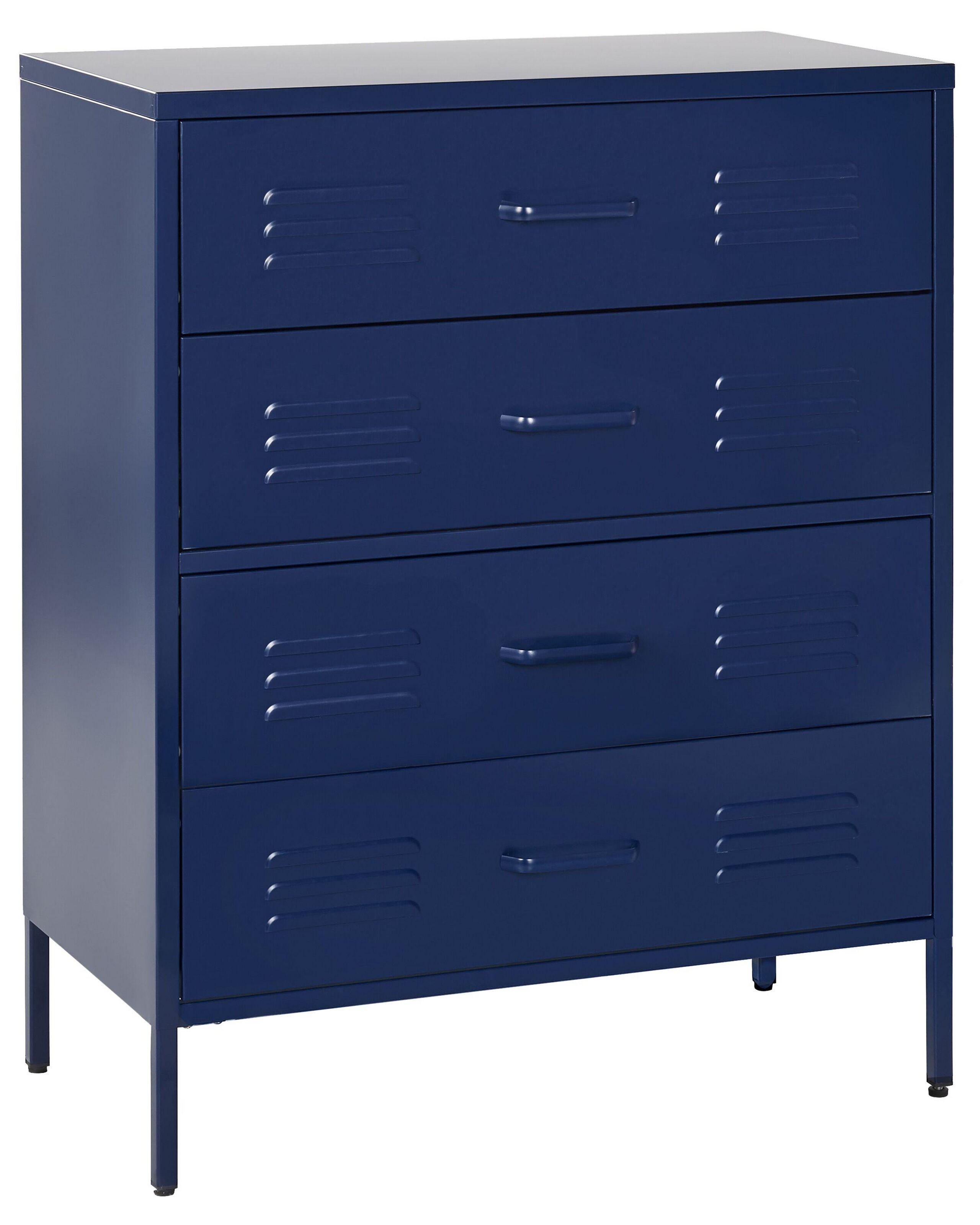 Beliani Kommode aus Stahl Modern ENAGO
