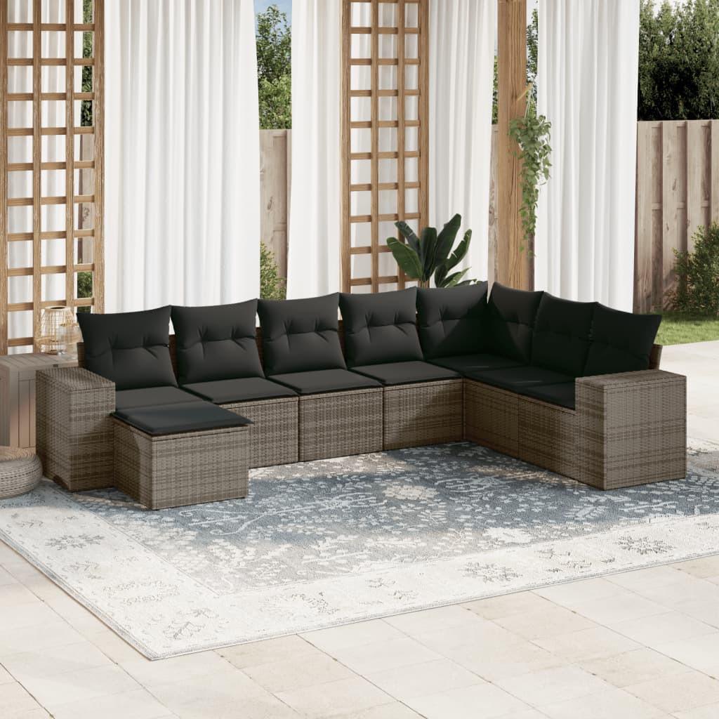 VidaXL Garten sofagarnitur poly-rattan