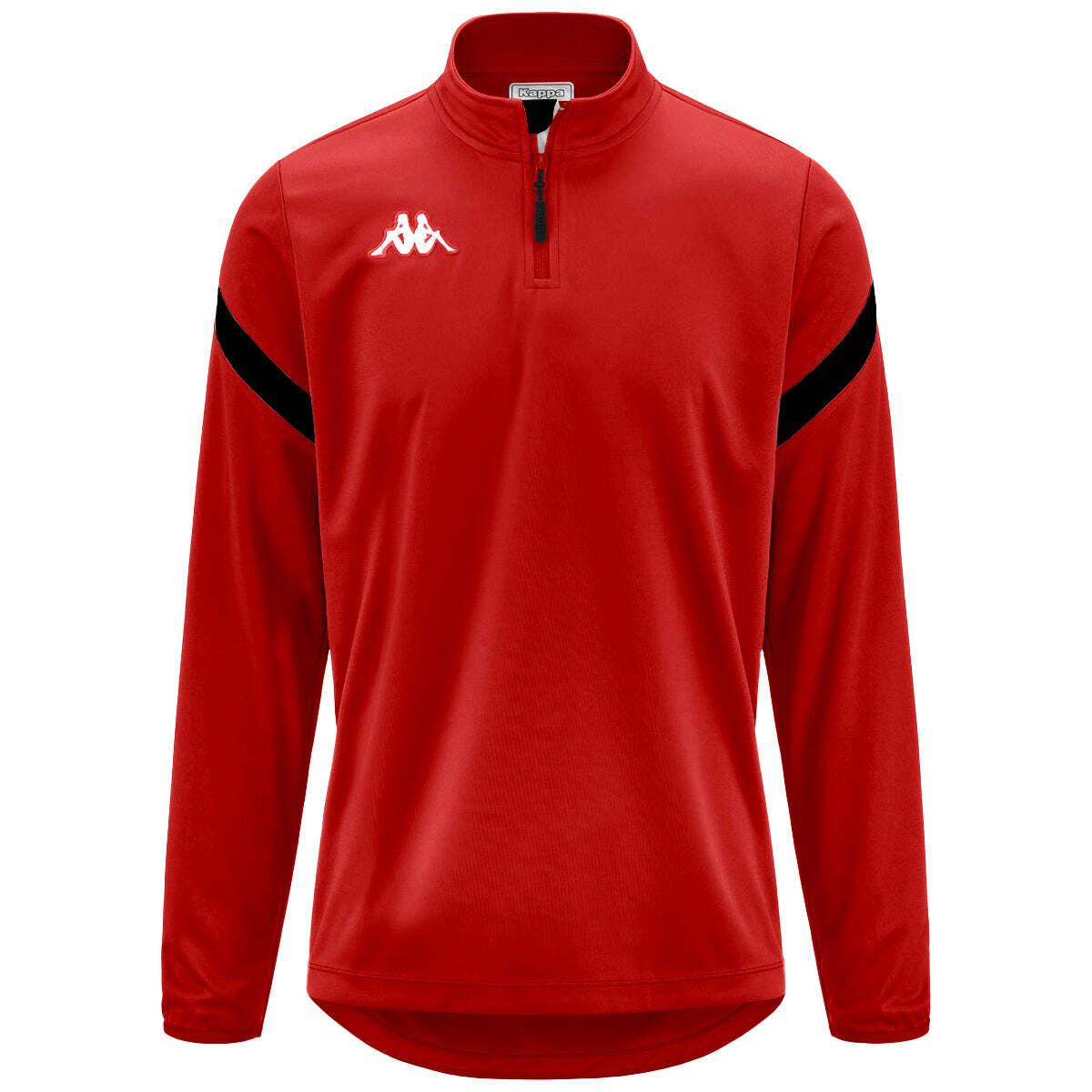 Kappa sweatjacke 1/2 reißverschluss dolvole