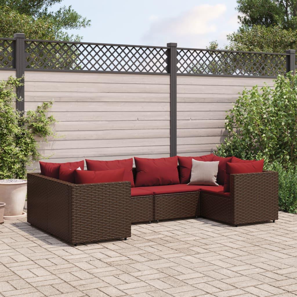VidaXL Garten lounge set poly-rattan