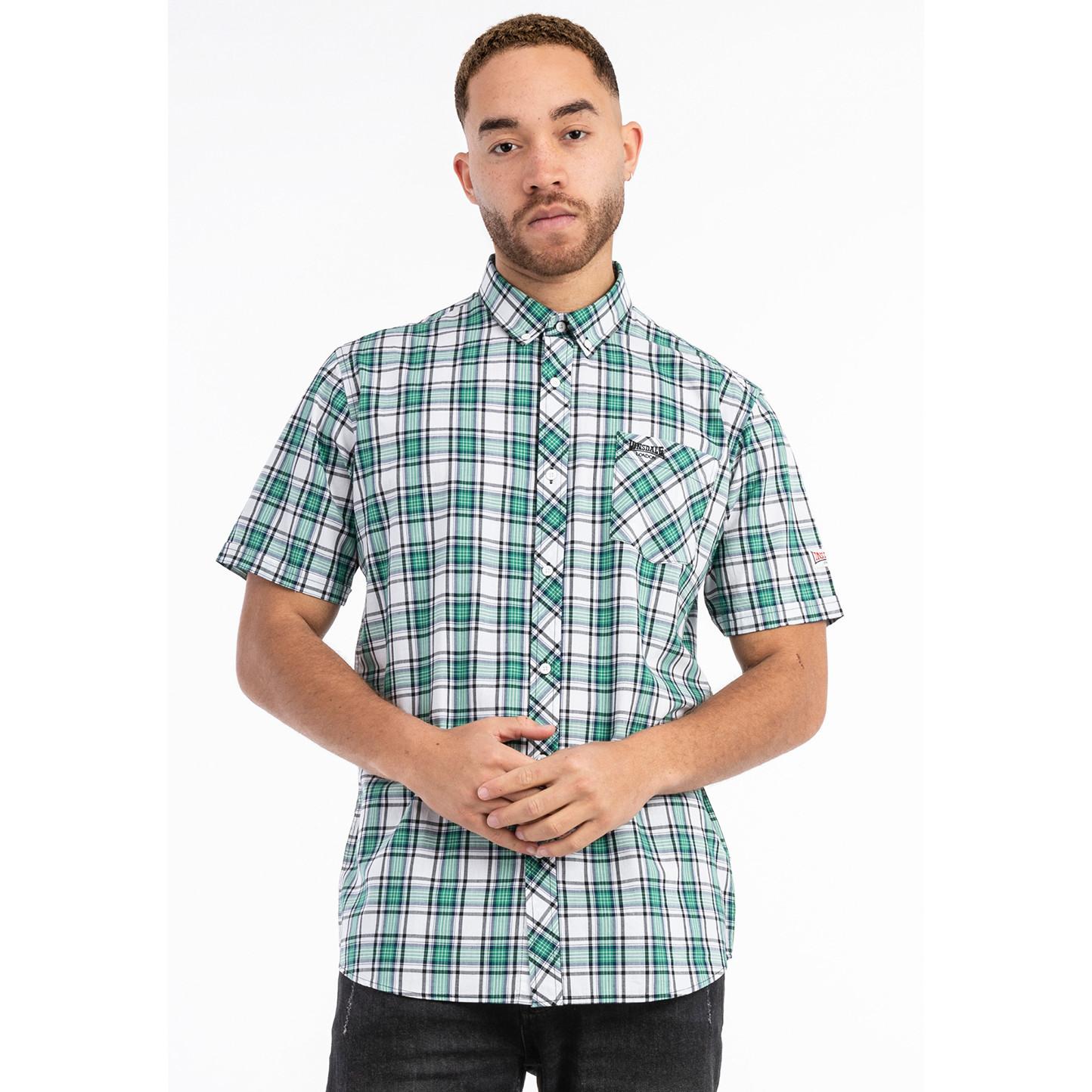 LONSDALE Brixworth Kurzarm Karohemd