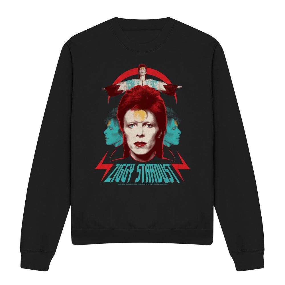 David Bowie Ziggy Heads Sweatshirt
