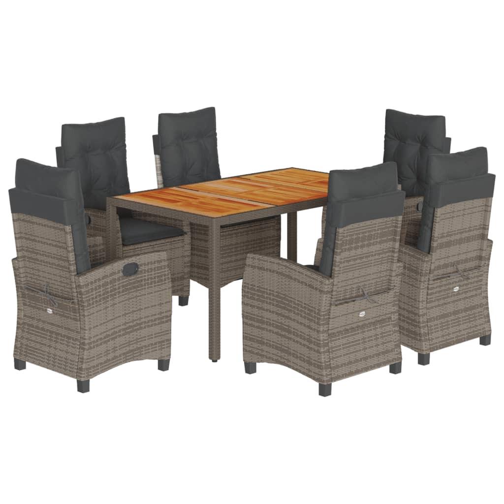 VidaXL Garten essgruppe poly-rattan