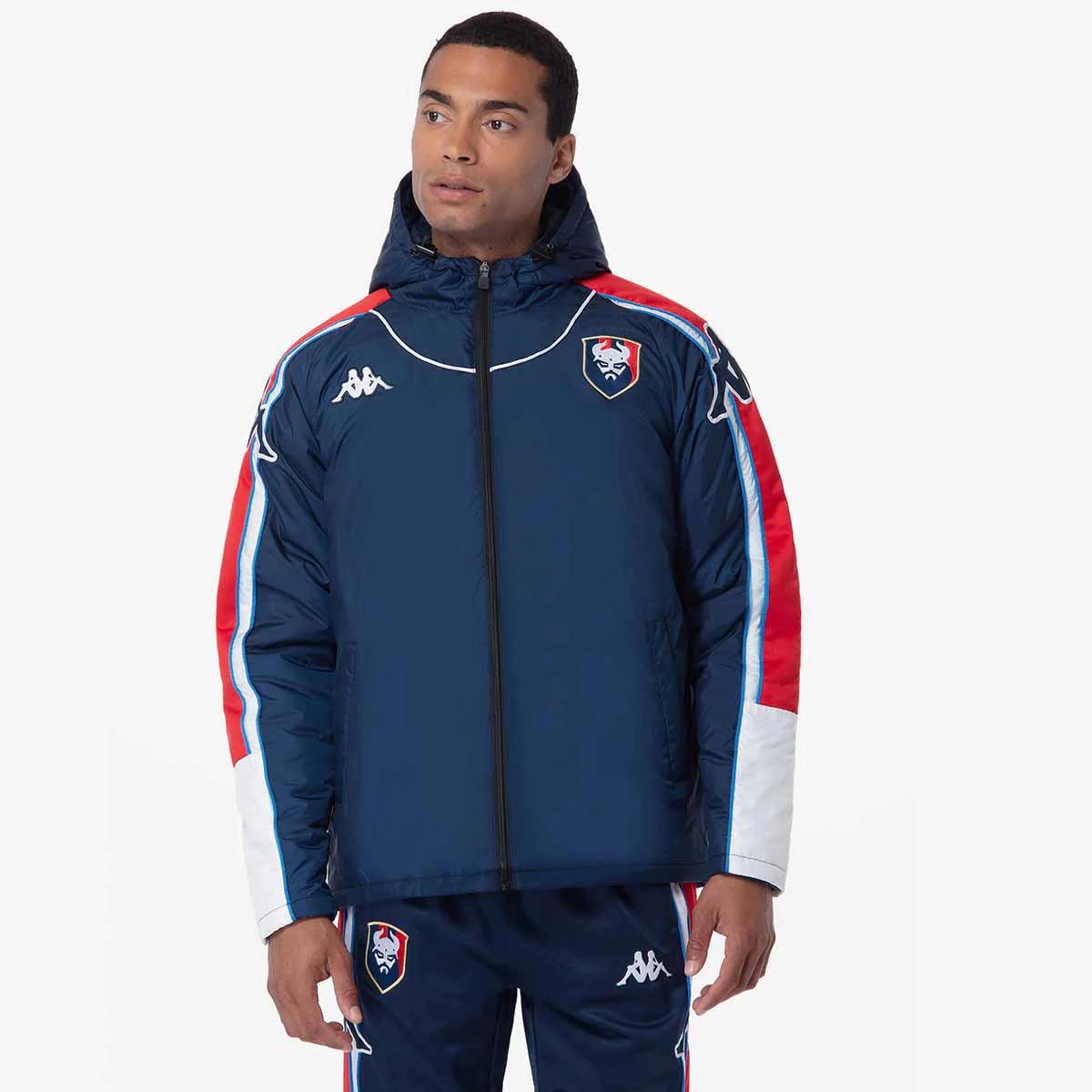 Kappa regenjacke für kinder sm caen revertis 2024/25