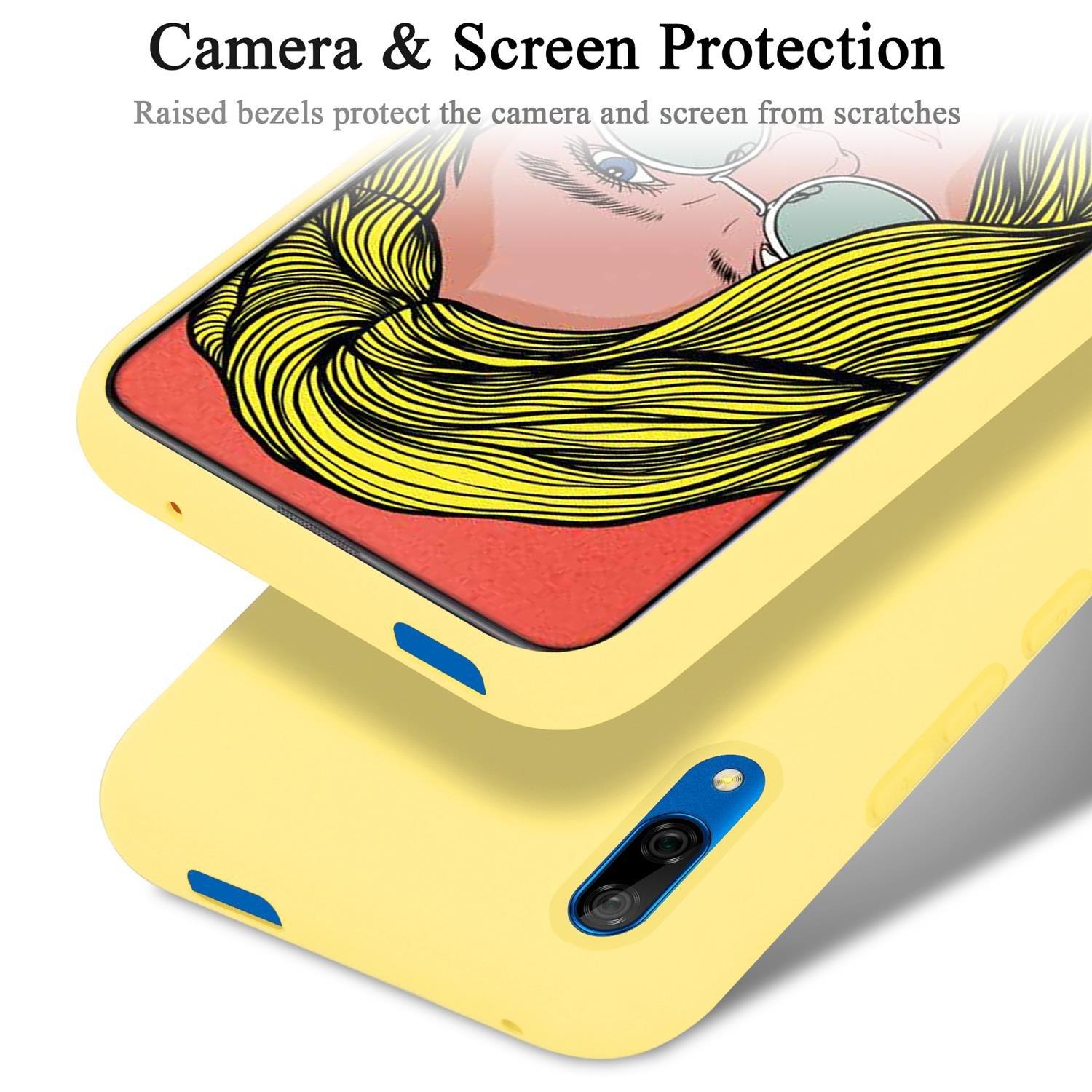 Cadorabo Hülle für Huawei P SMART Z Y9 PRIME 2019 Enjoy 10 PLUS TPU Silikon Liquid