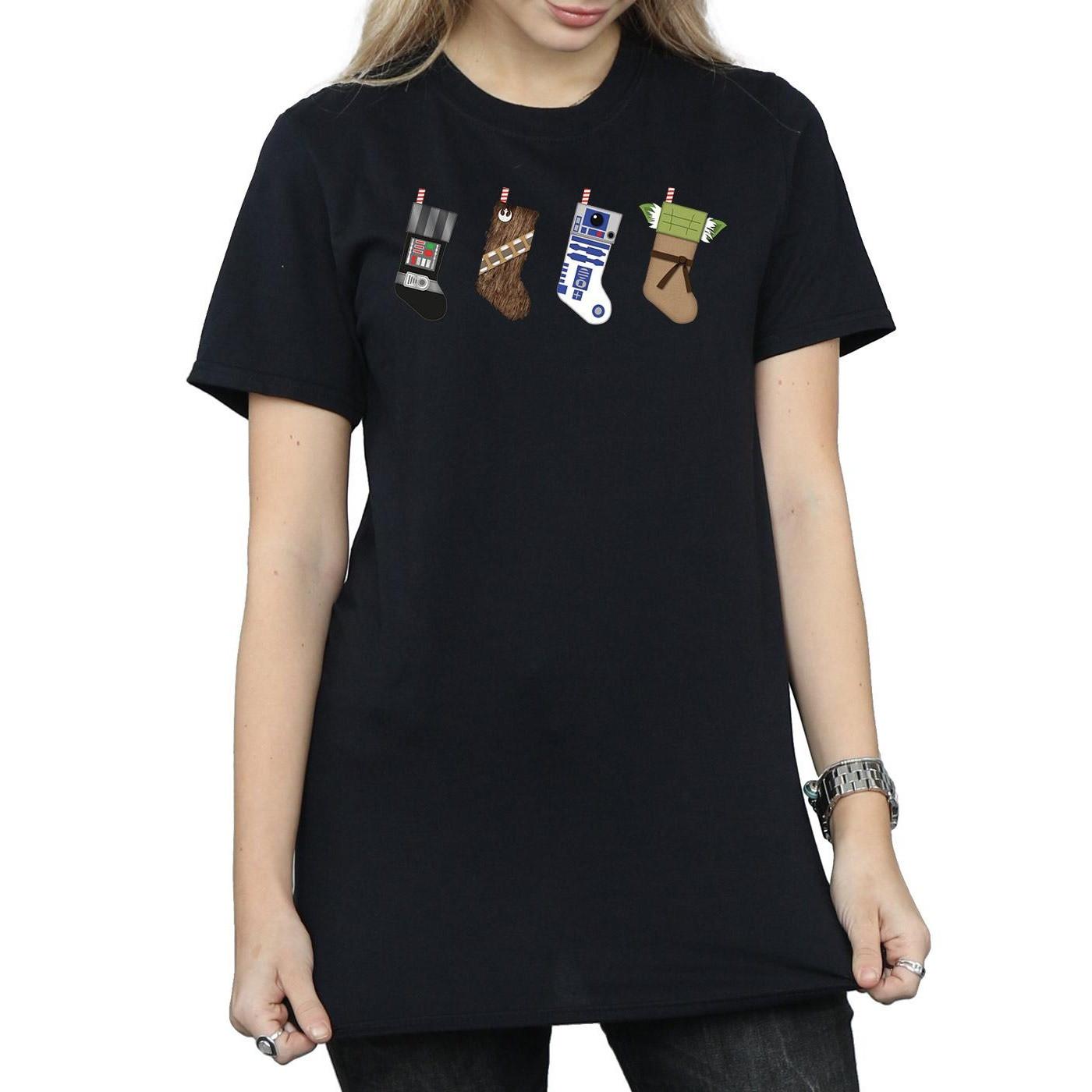 STAR WARS Star Wars Christmas Stockings T-Shirt