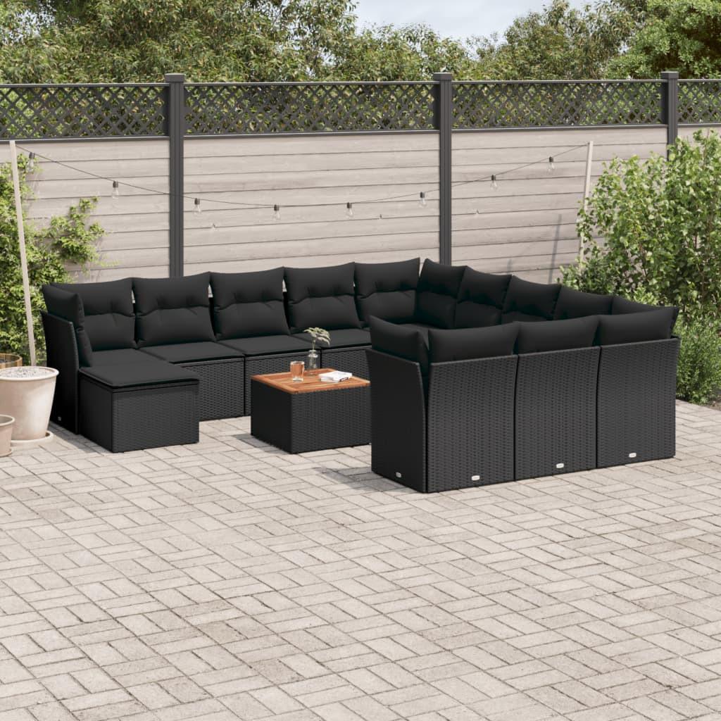 VidaXL Garten sofagarnitur poly-rattan