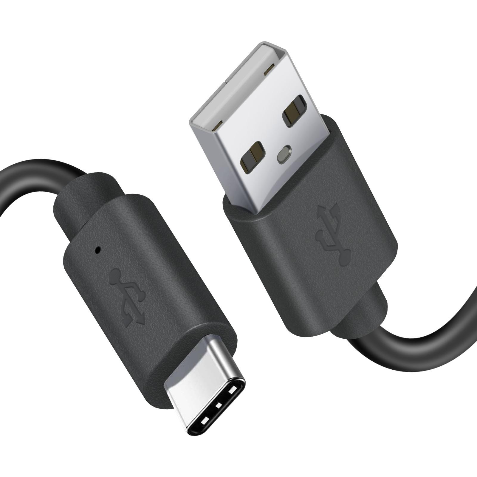 MOTOROLA Motorola USB / USB-C Kabel Schwarz 1m