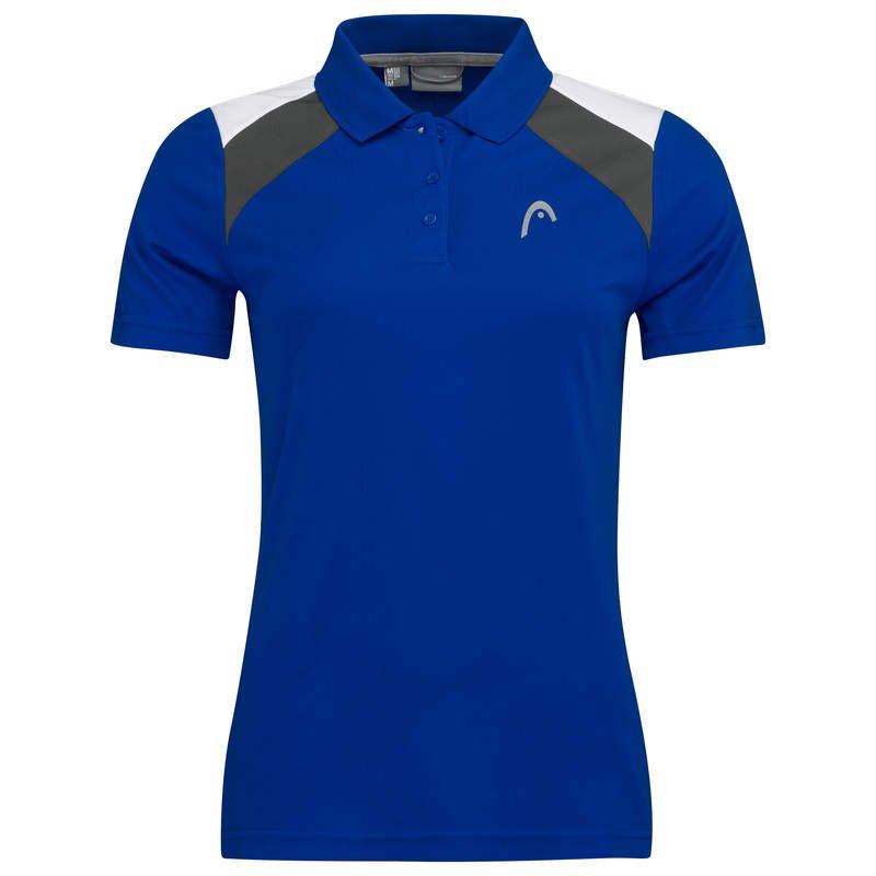 Head Club Tech Polo Shirt W königsblau