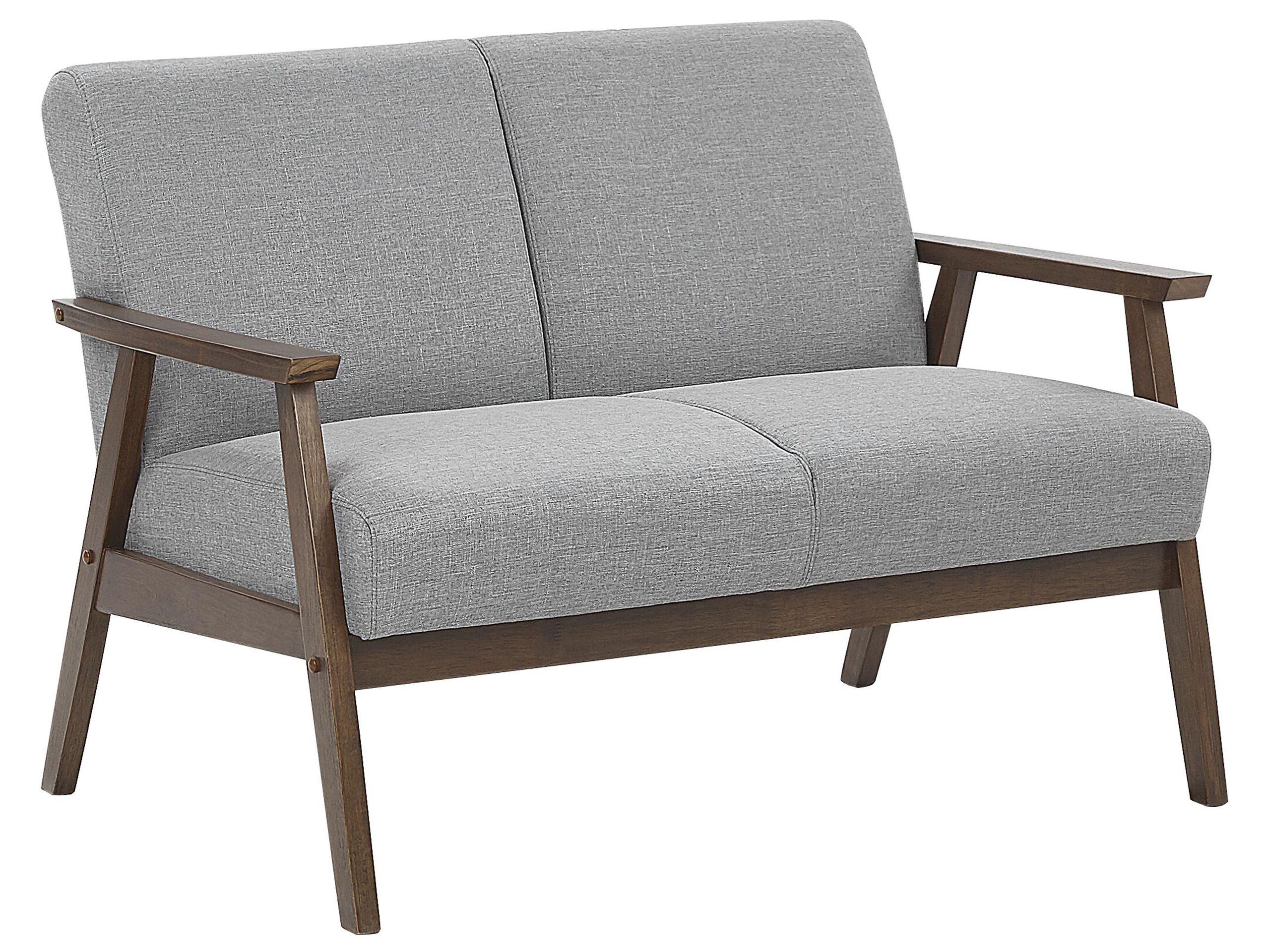Beliani 2 Sitzer Sofa aus Polyester Retro ASNES