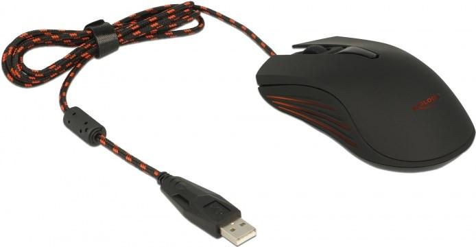 DeLock Optische 4-Tasten USB Gaming Maus