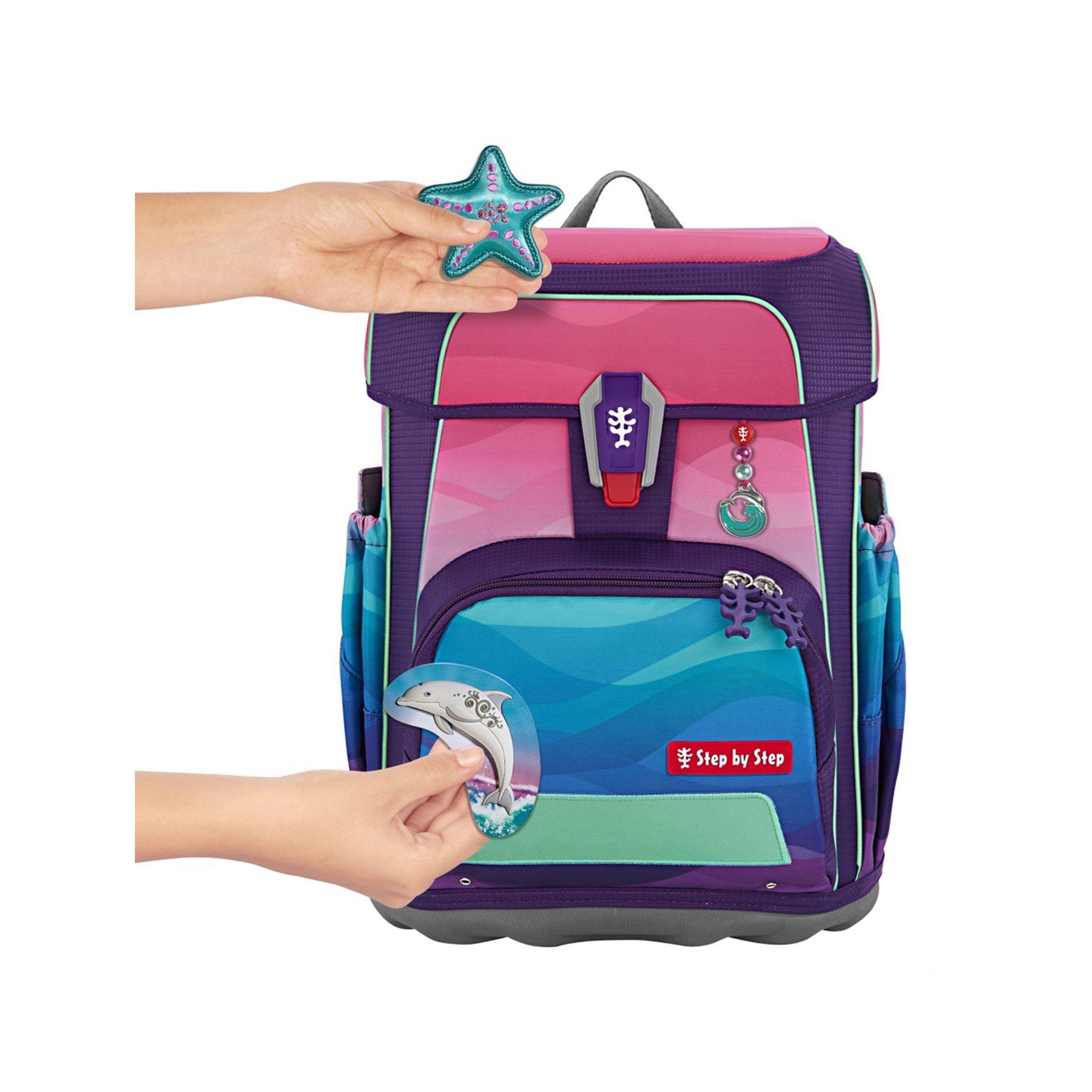 Step by Step Tornister Anhänger Set Dolphin Lana