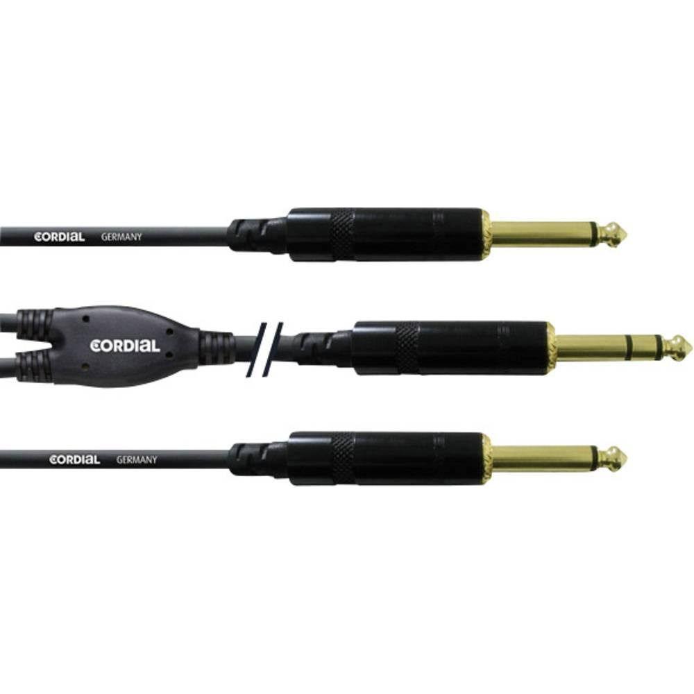 Cordial Audio-Kabel 6,3 mm Klinke - 6,3 mm Klinke 0.9 m