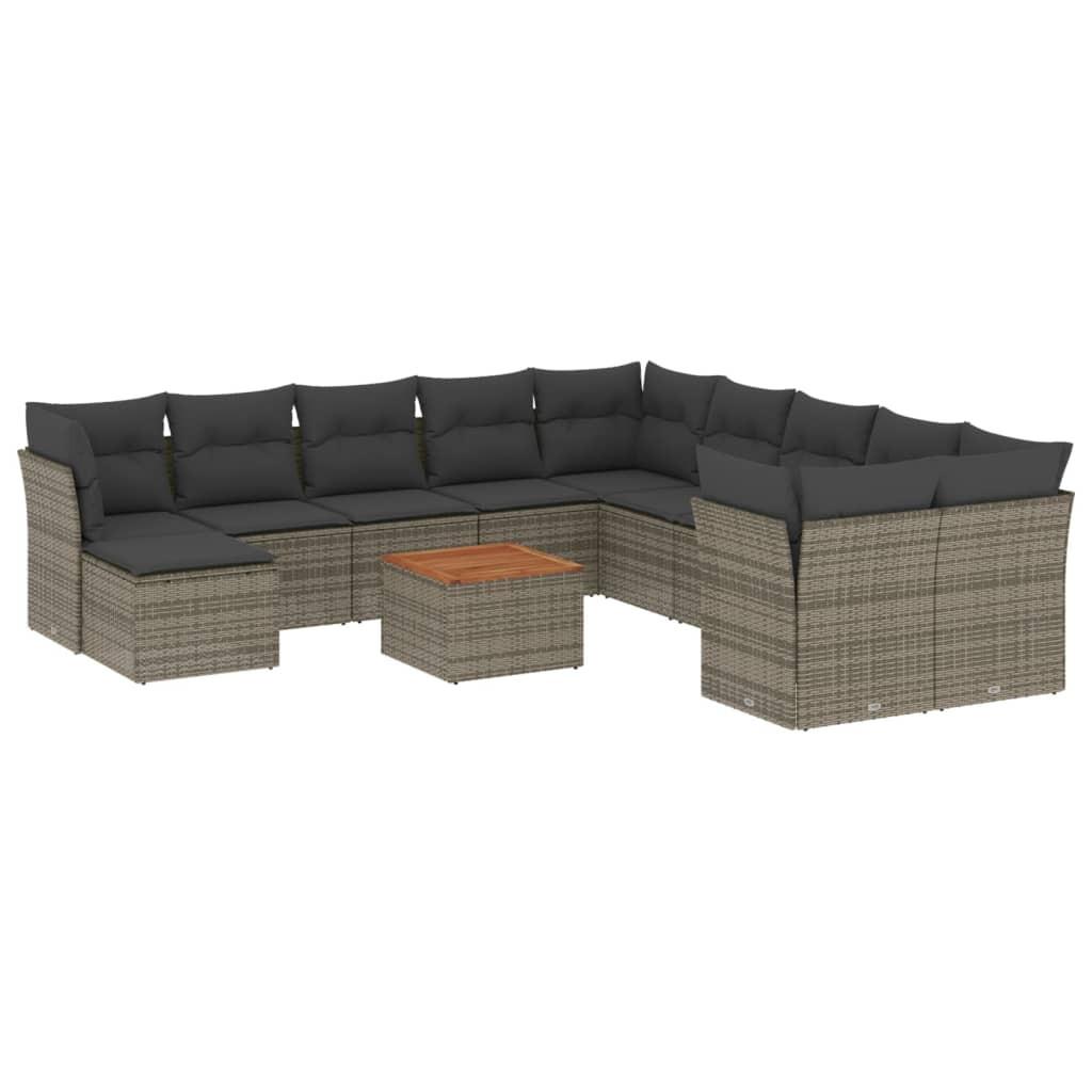 VidaXL Garten sofagarnitur poly-rattan