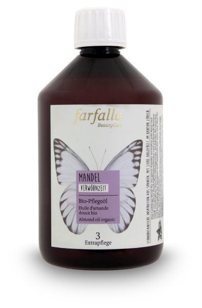 farfalla Bio-Pflegeöl Mandel 500 ml