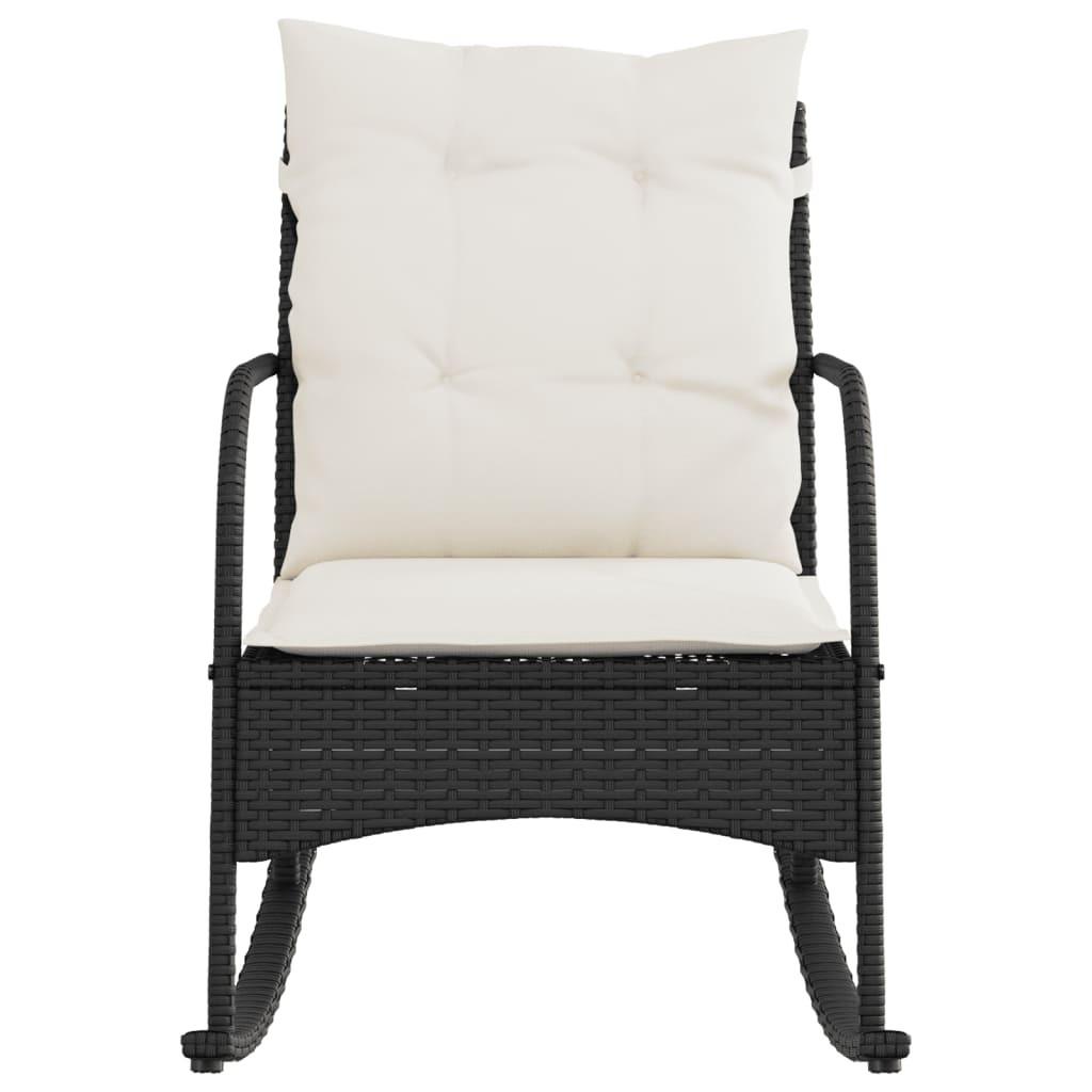 VidaXL Garten-schaukelstuhl poly-rattan