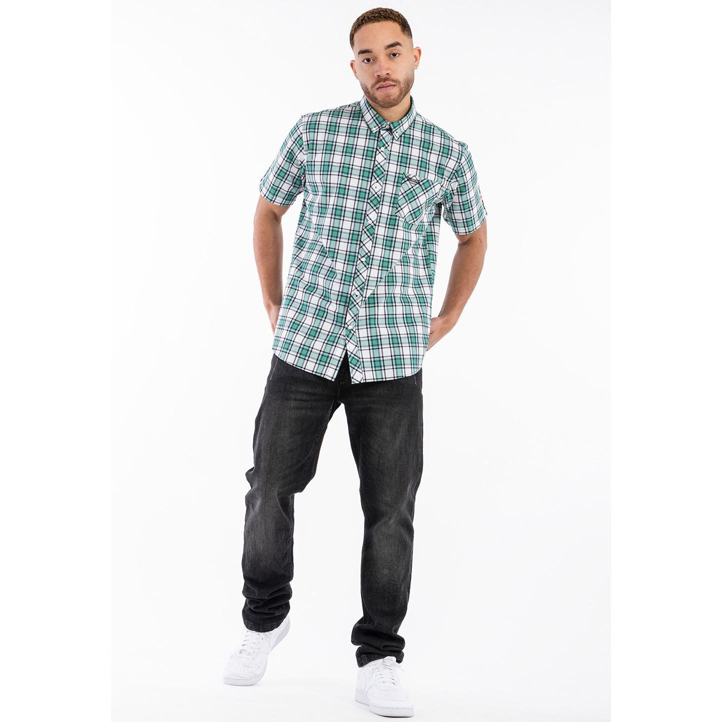 LONSDALE Brixworth Kurzarm Karohemd