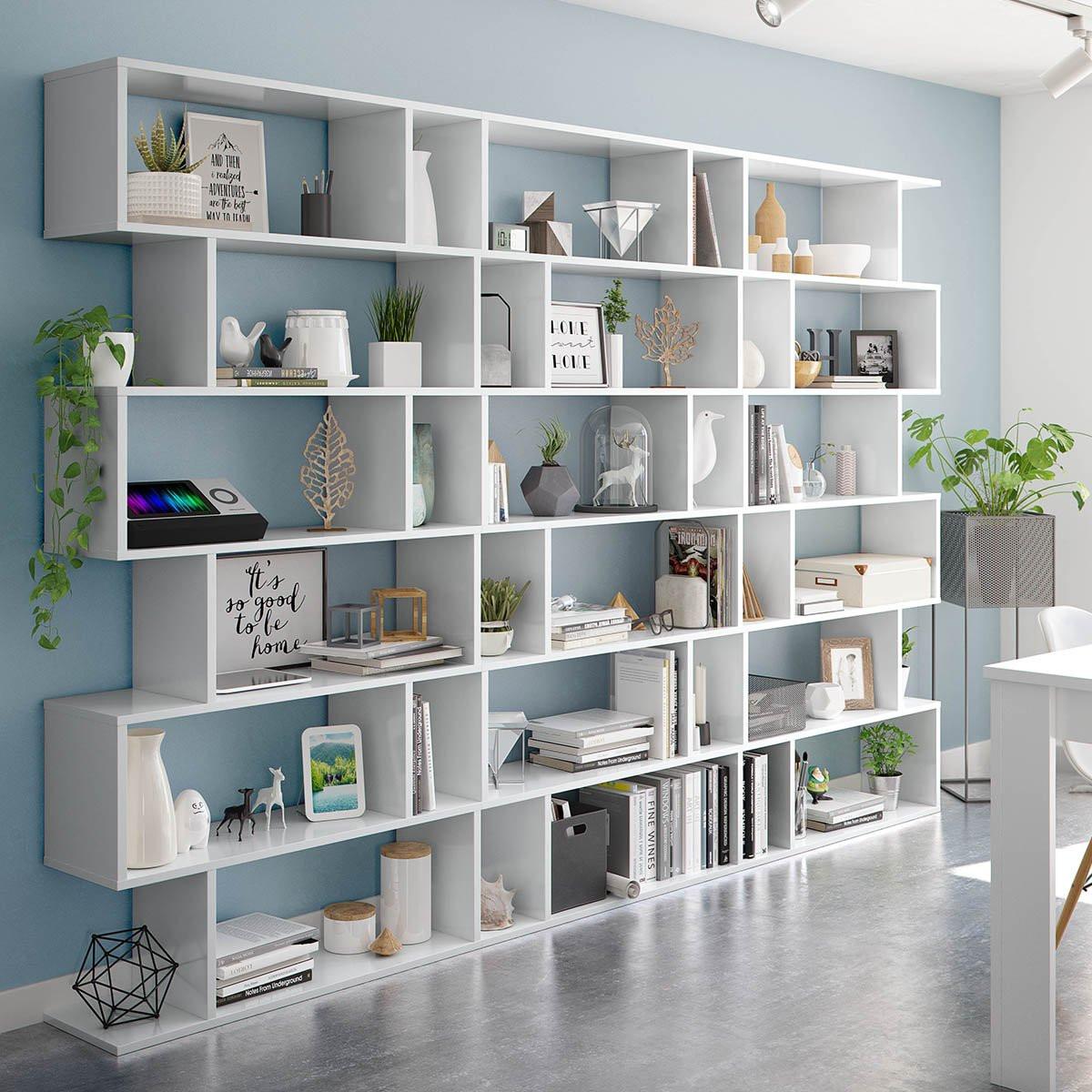 Calicosy Bücherregal mit 6 Ebenen H192 cm - Athena