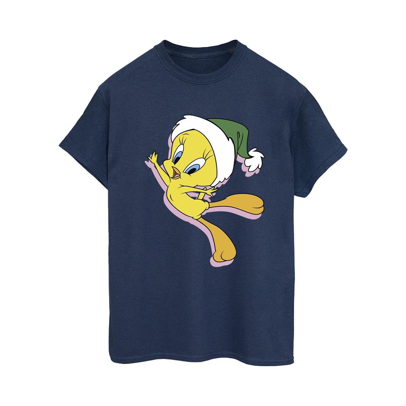 LOONEY TUNES Tweety Bird Christmas T-Shirt