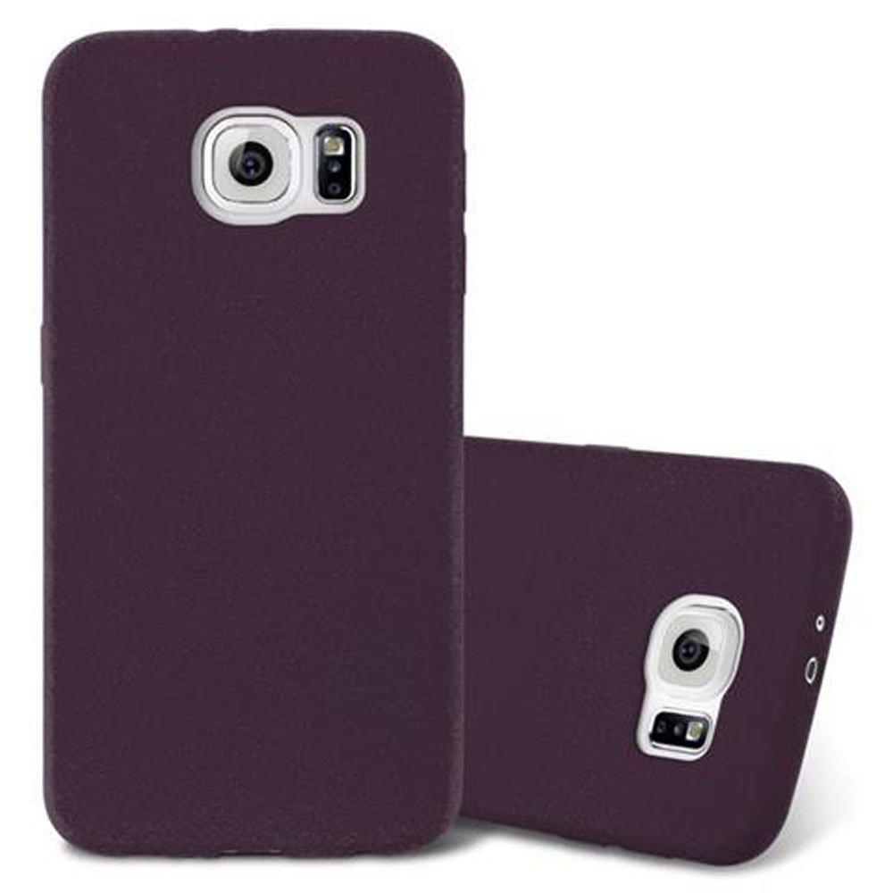 Cadorabo Hülle für Samsung Galaxy S6 TPU Silikon Frosted