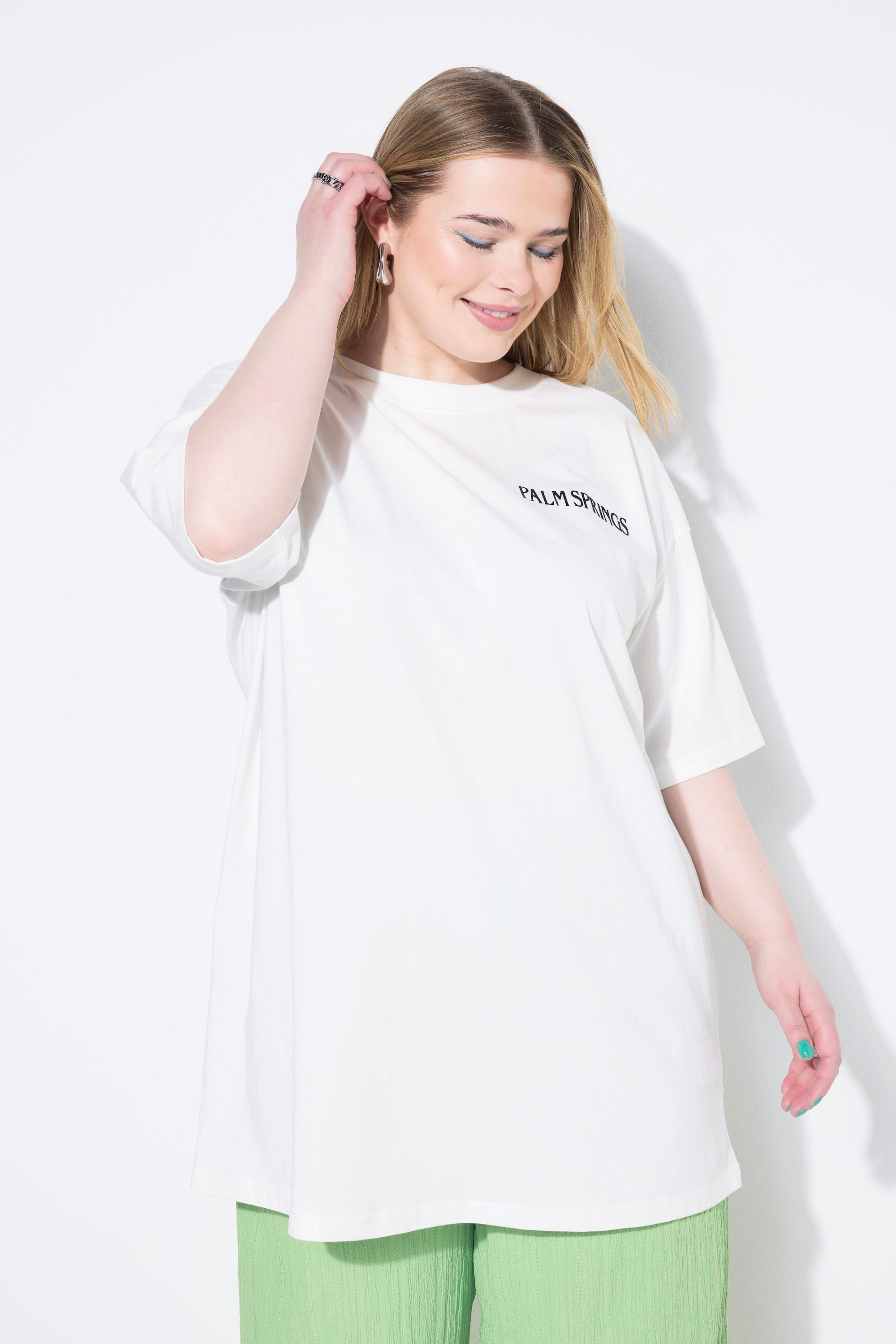 Studio Untold Oversize Halbarm T-Shirt mit Rückenprint