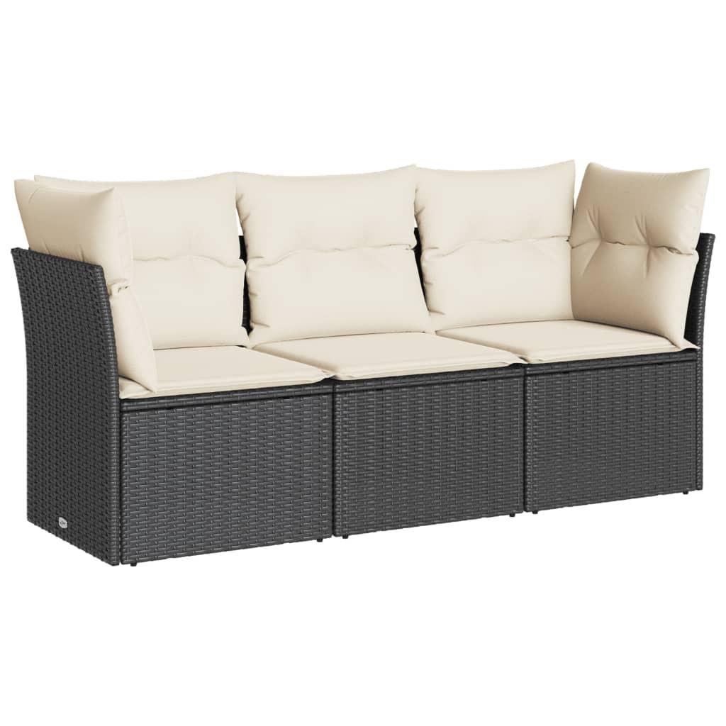 VidaXL Garten sofagarnitur poly-rattan