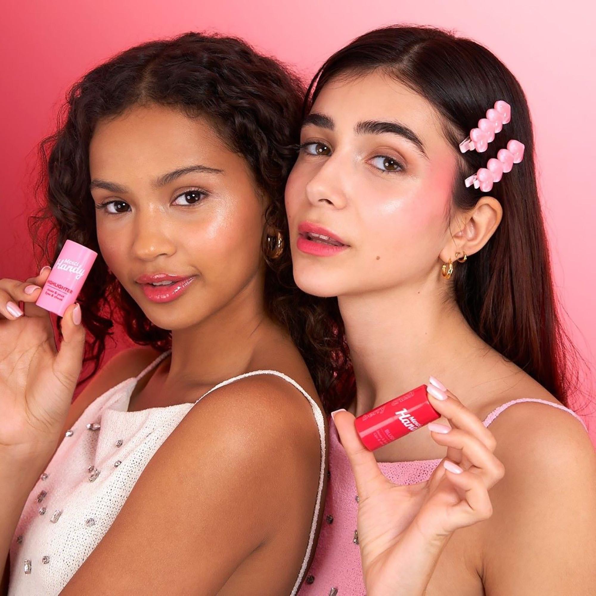 Merci Handy Let's Glow Heroes Kit - Highlighter + Rouge