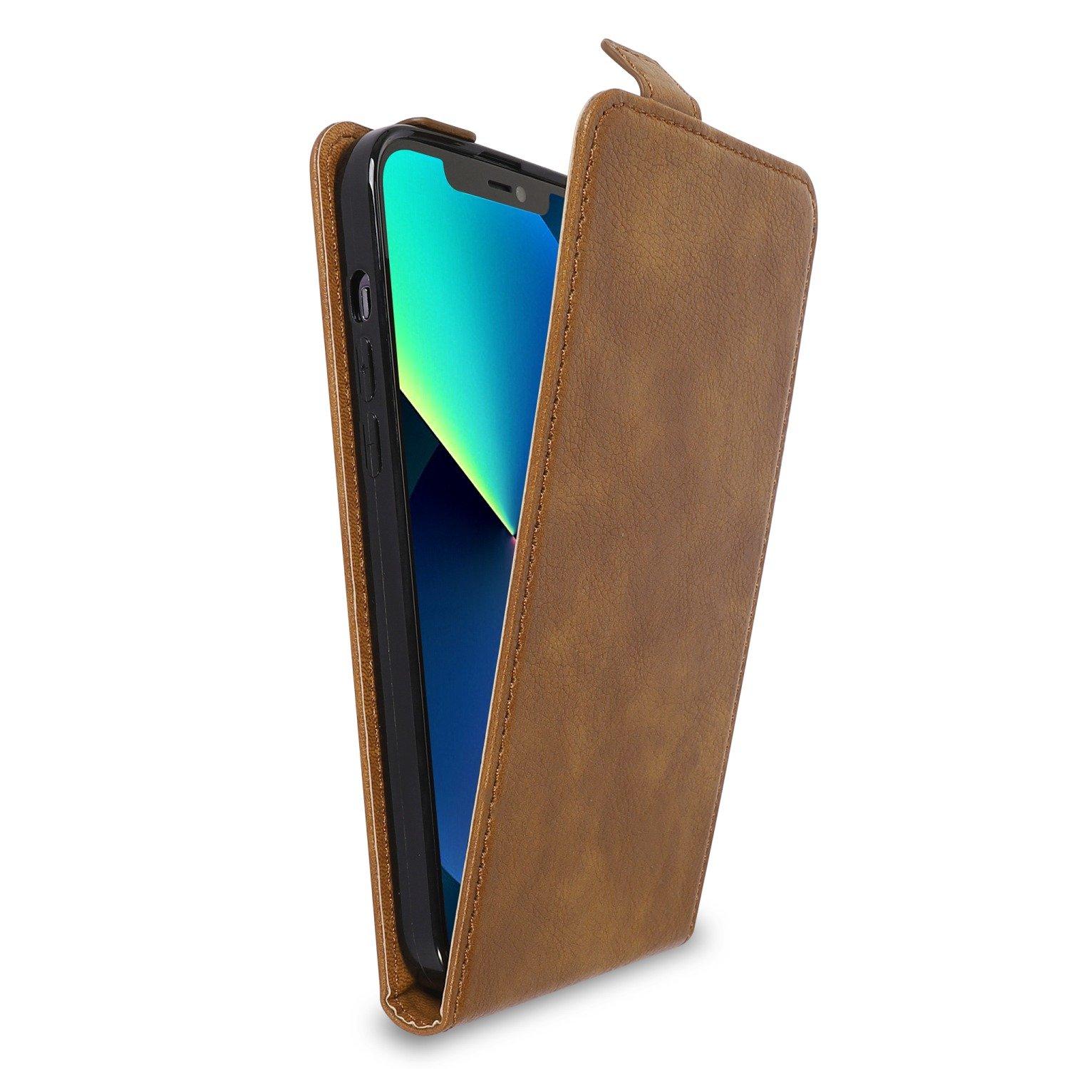 Cadorabo Cadorabo Hülle kompatibel mit Apple iPhone 13 MINI - Schutzhülle im Flip Design aus glattem Kunstleder