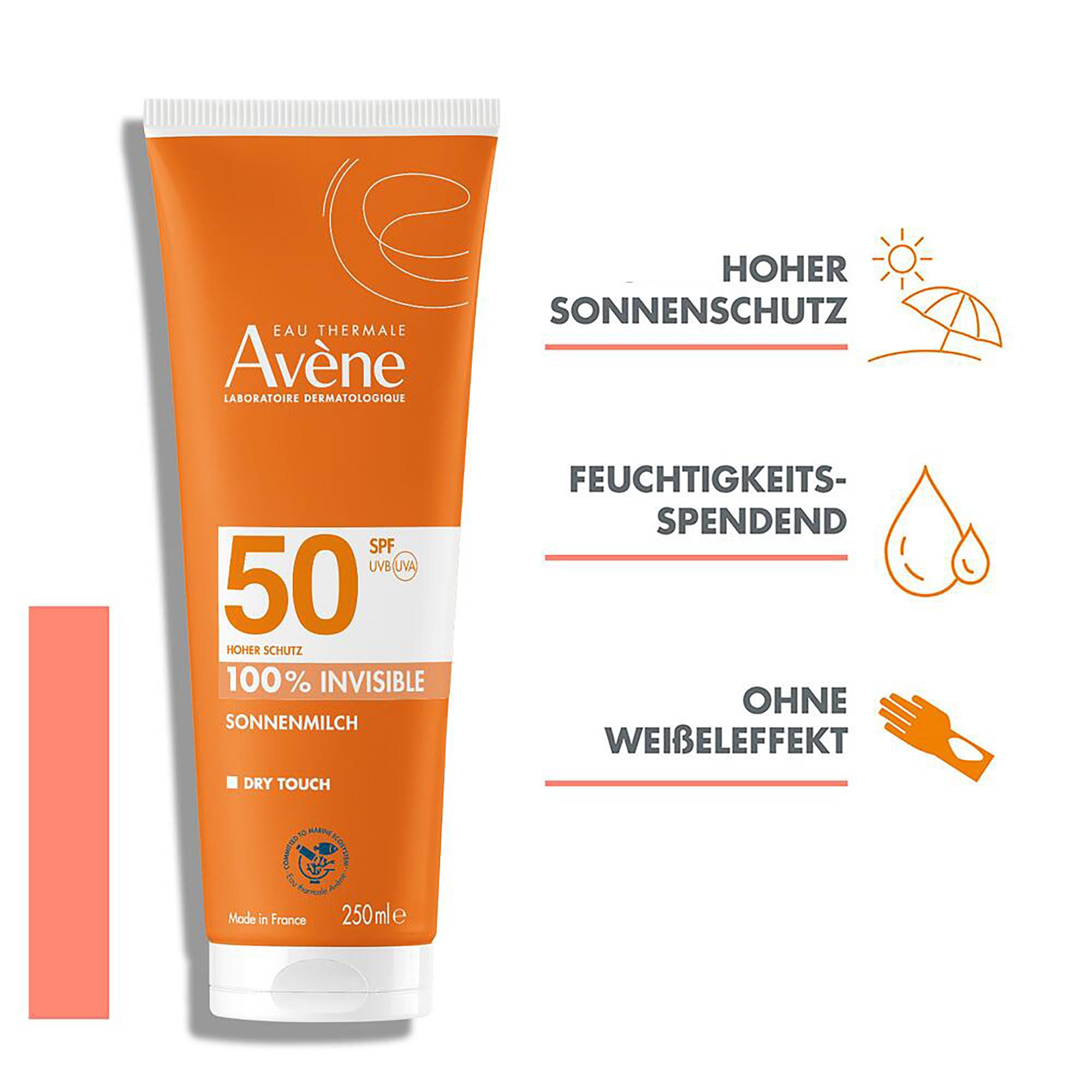 Avene Sonnenschutz Sonnenmilch SPF 50