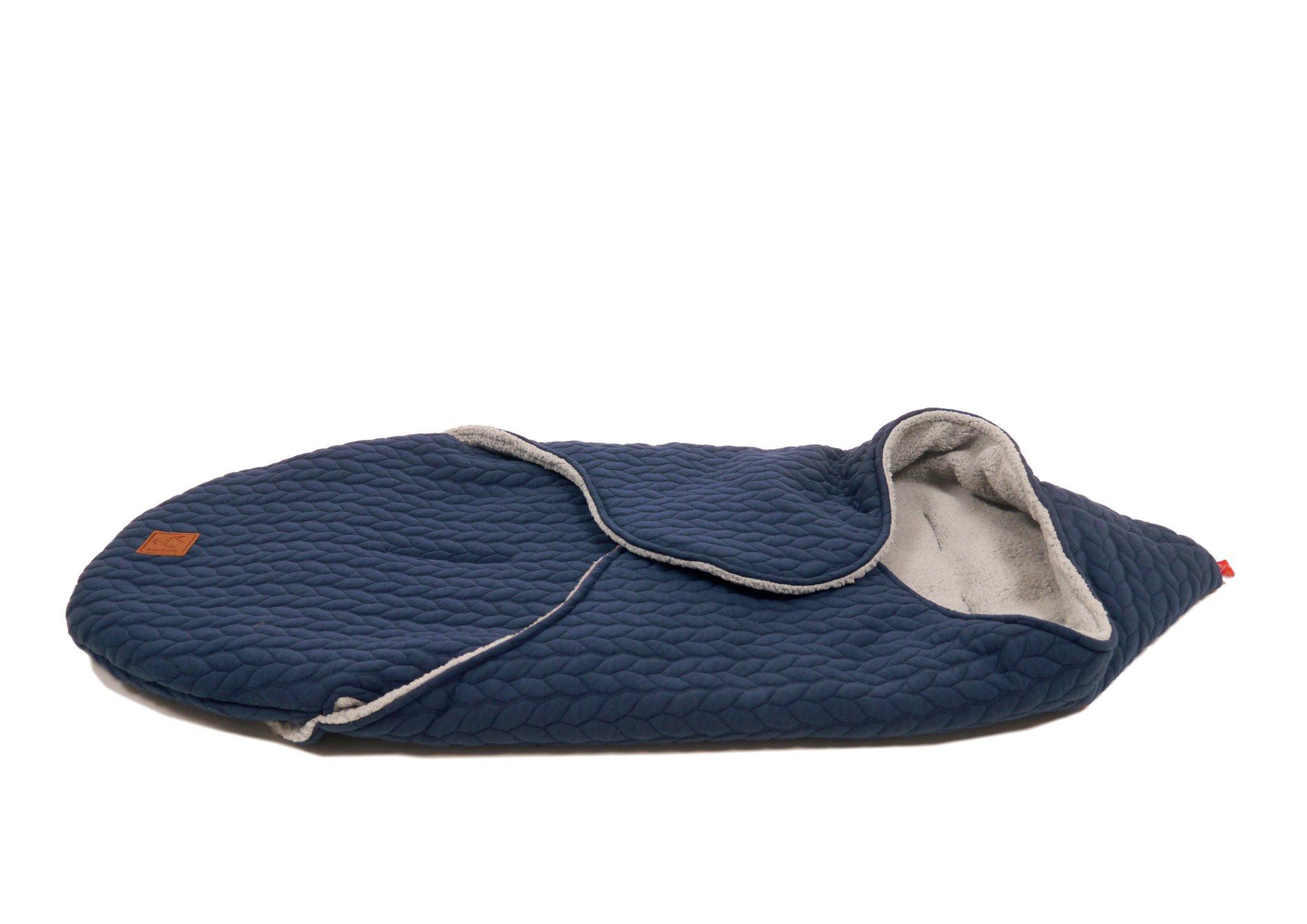 Kaiser Einschlagdecke Wrappy navy