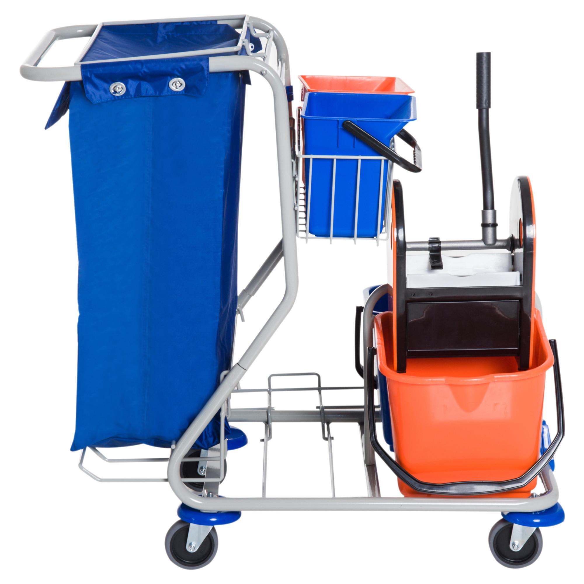 HOMCOM Reinigungswagen