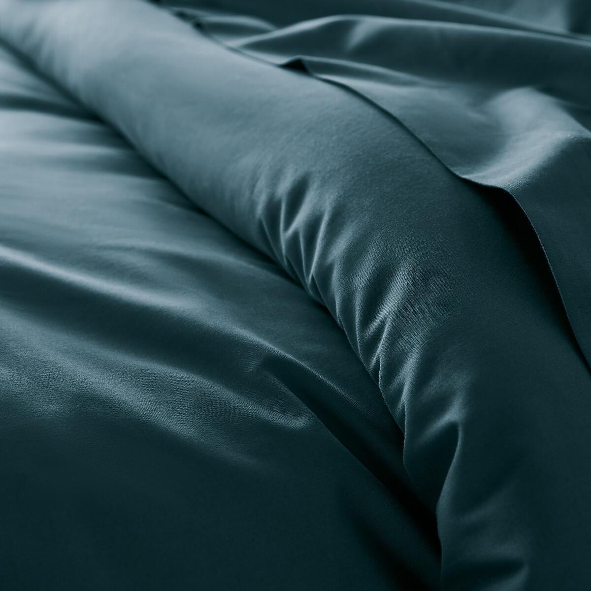 La Redoute Intérieurs Unifarbener Duvetbezug Scenario aus Bio-Baumwolle