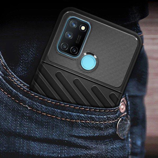 Avizar Thunder Series Hülle Realme 7i Schwarz