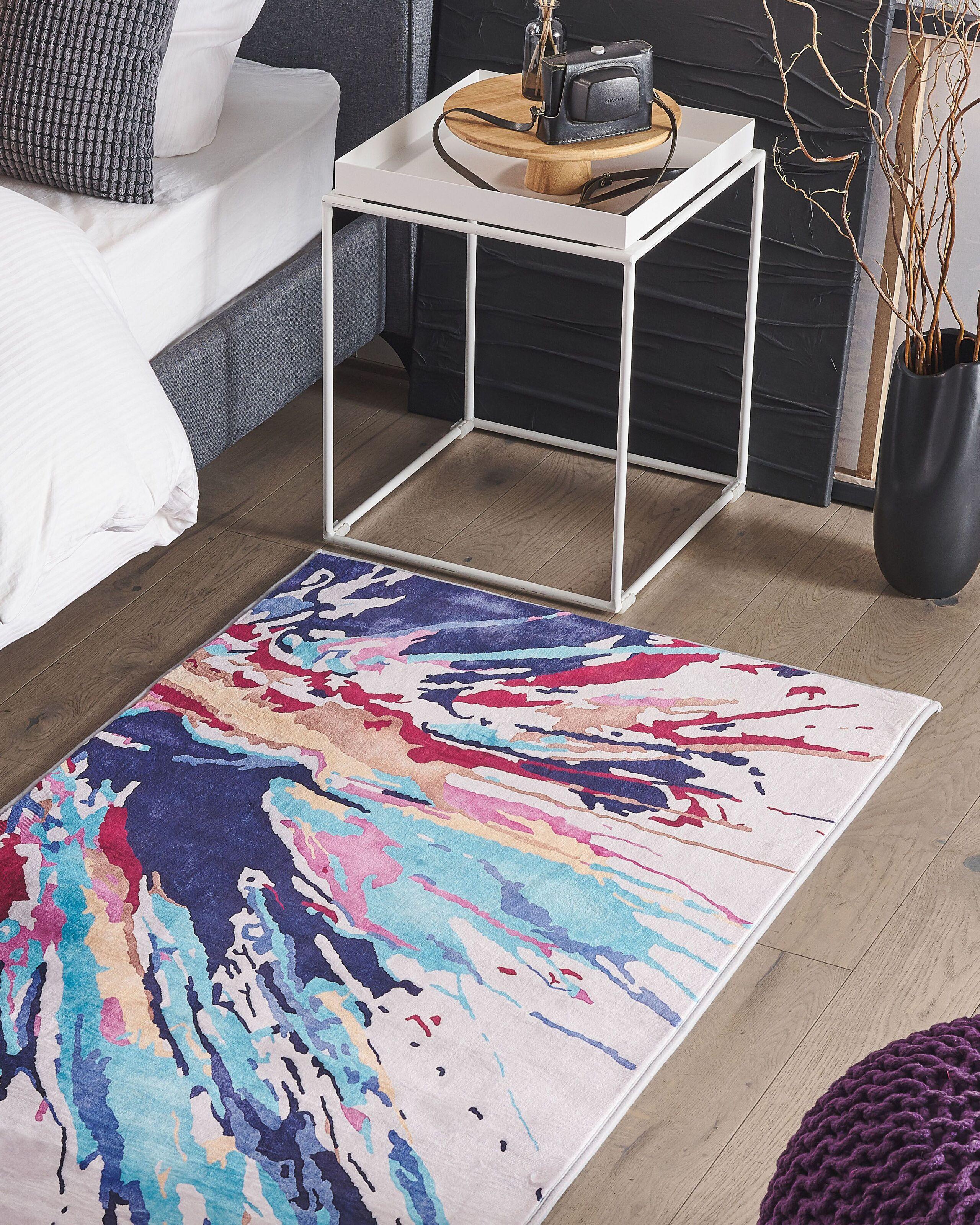 Beliani Teppich aus Polyester Modern KARABUK