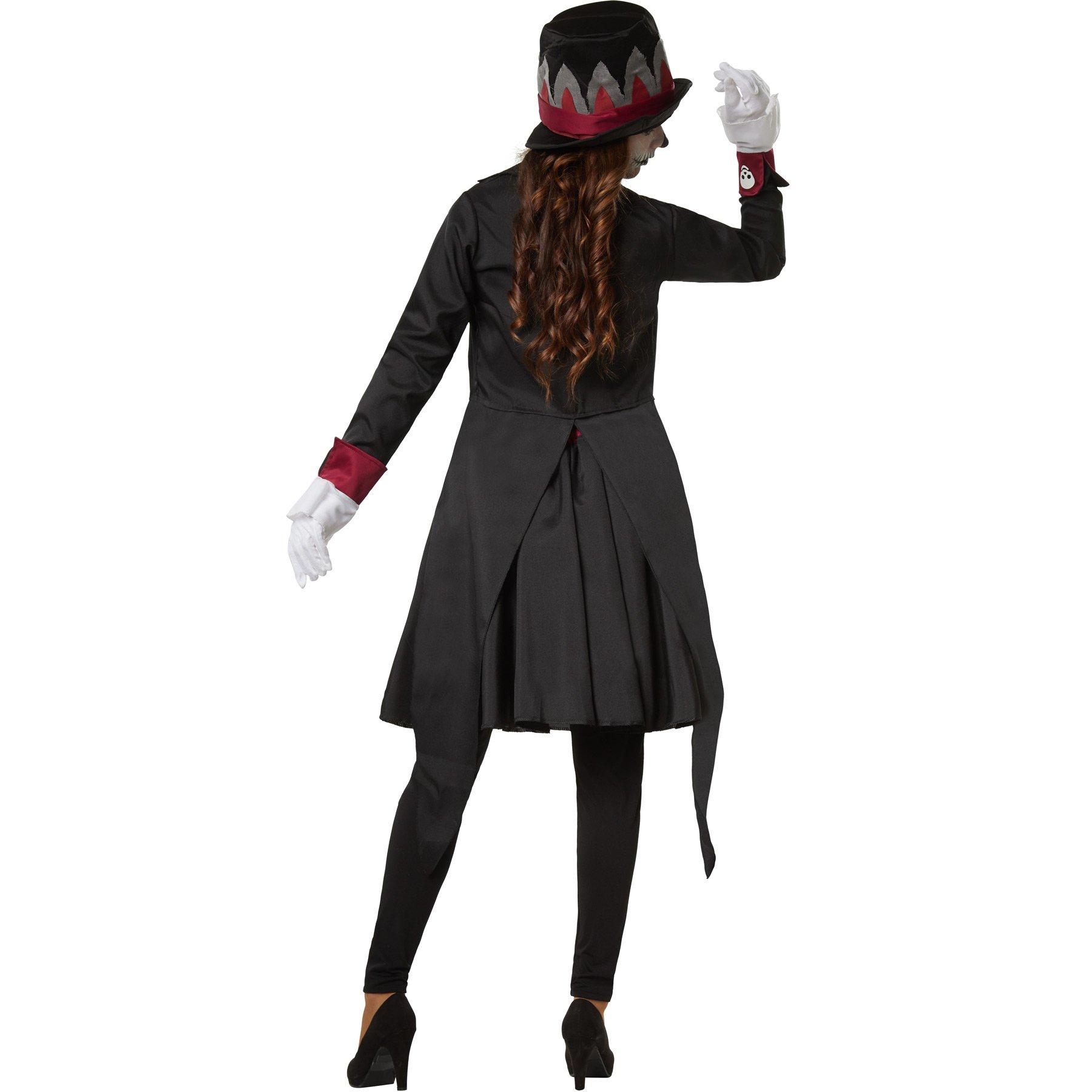 Tectake Frauenkostüm Gruselige Skull Lady