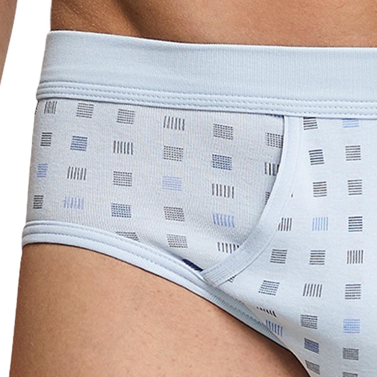 Schiesser 4er Pack Cotton Essentials Feinripp - Sportslip / Unterhose