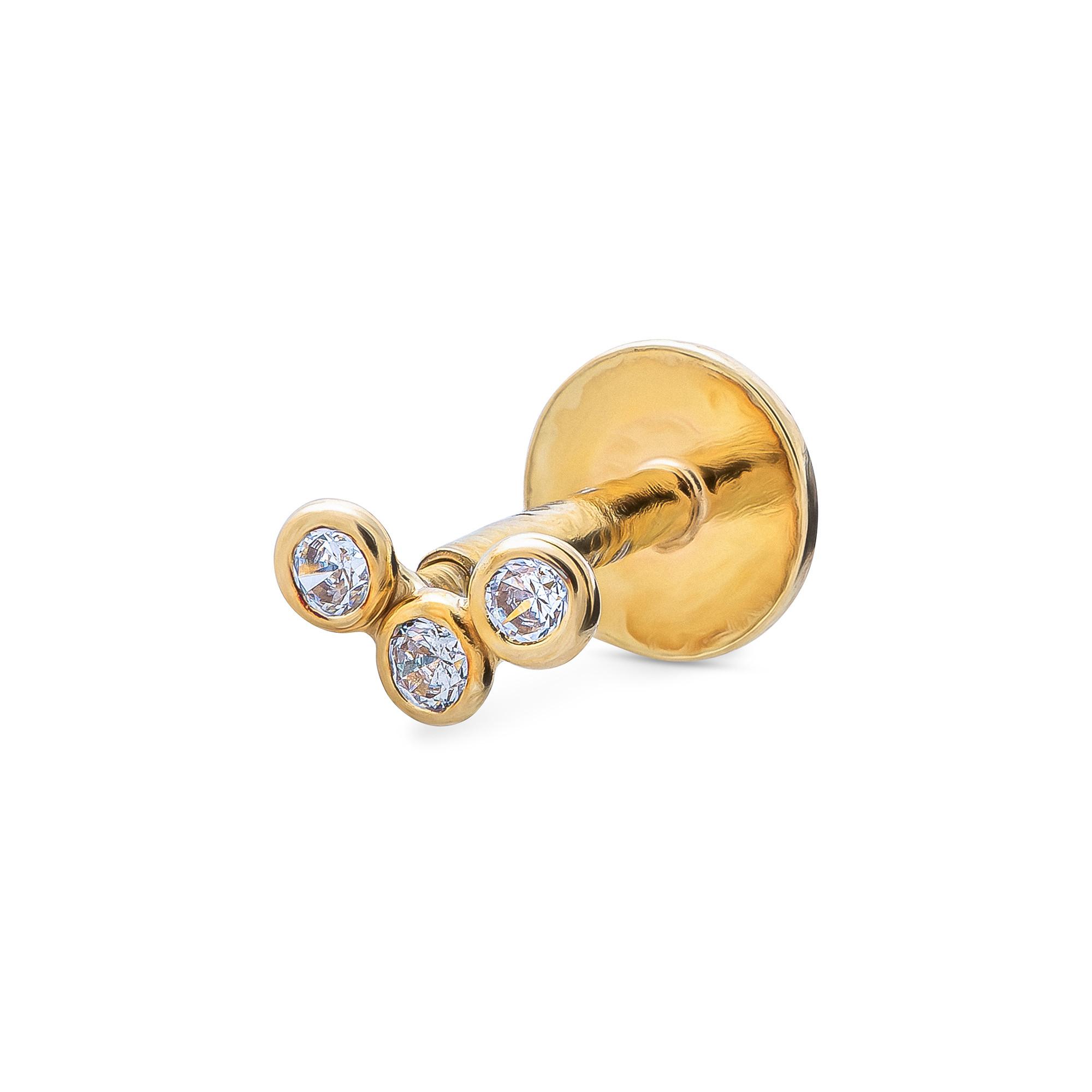 L' Atelier Gold 18 Karat by Manor Piercing