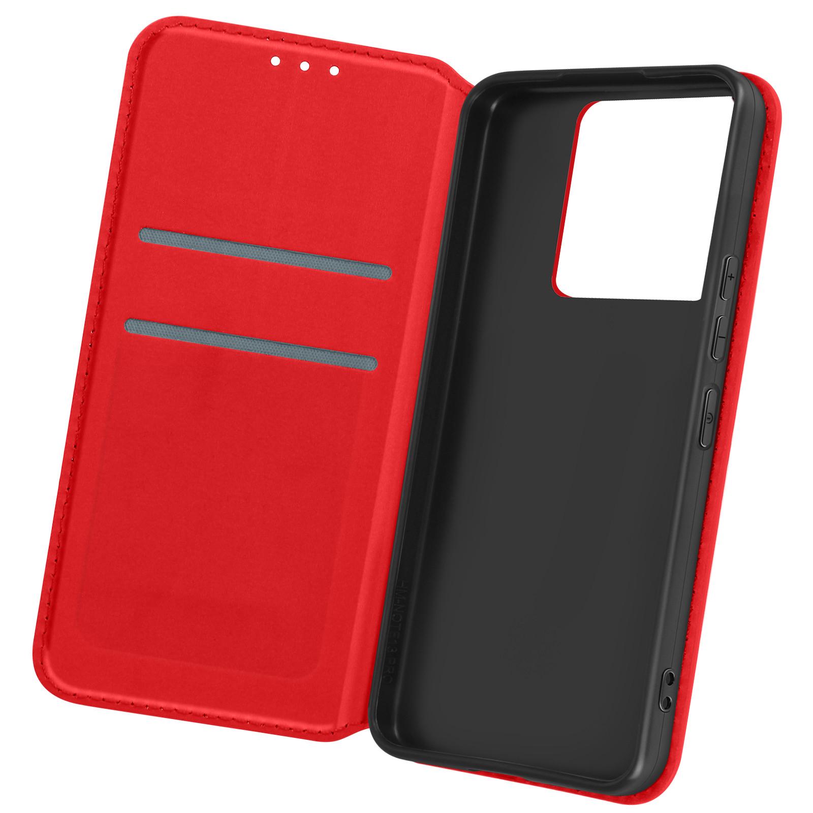 Avizar Classic Cover Redmi Note 13 Pro 5G Rot