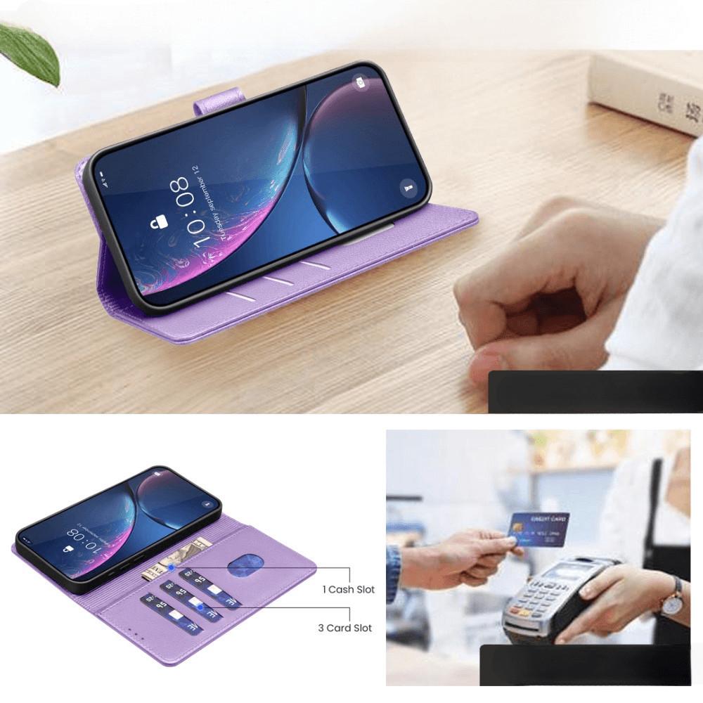 Cover-Discount Google Pixel 9a - BINFEN Leder Etui Hülle mit RFID Blocker
