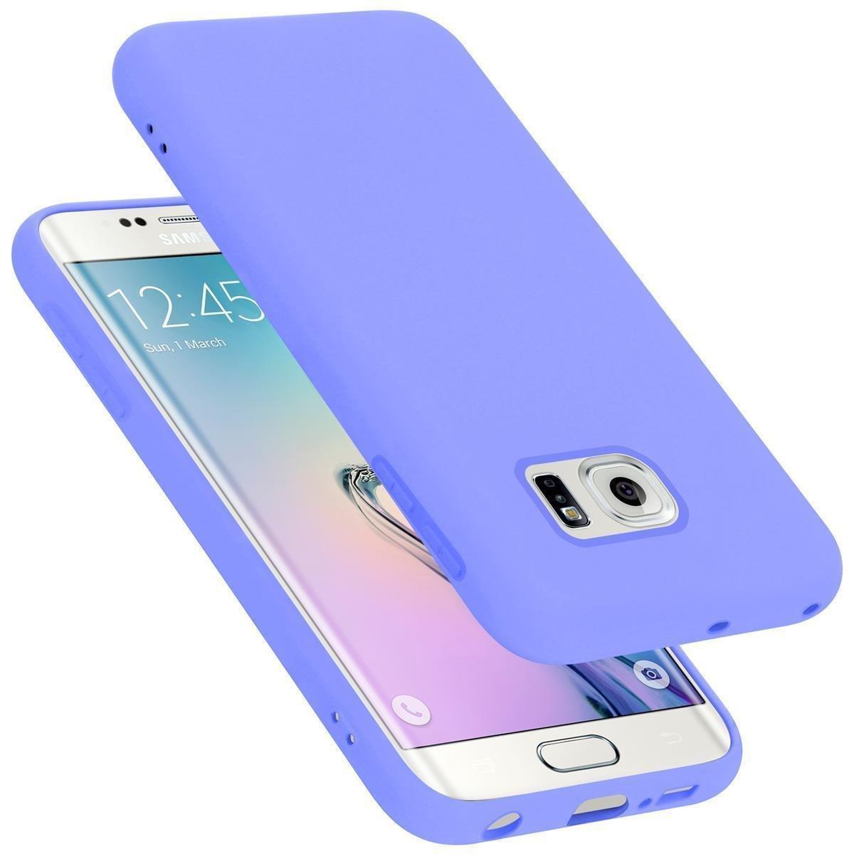 Cadorabo Hülle für Samsung Galaxy S6 EDGE PLUS TPU Silikon Liquid