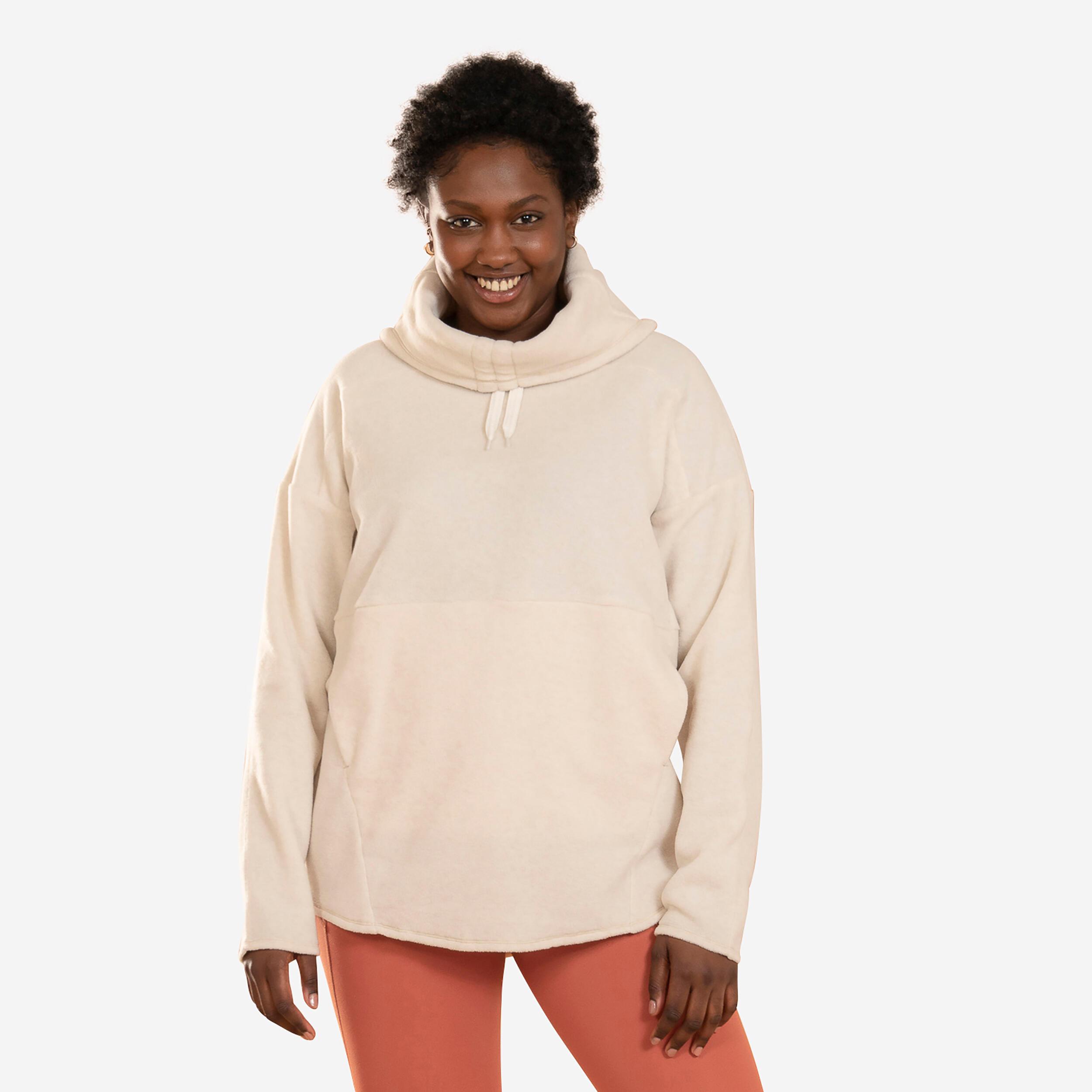 KIMJALY Sweatshirt Yoga Entspannung Fleece