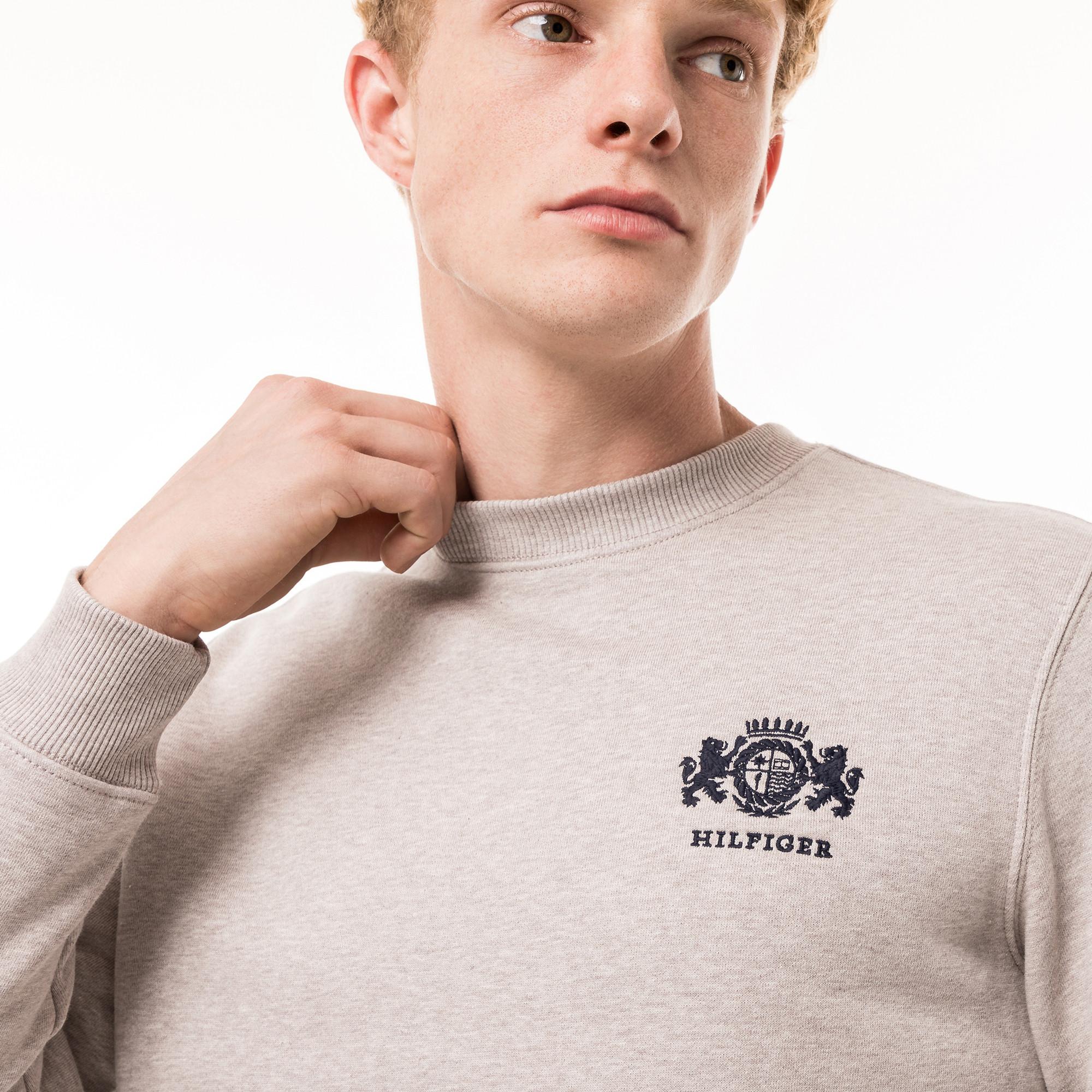 TOMMY HILFIGER SMALL CREST EMRBO SWEATSHIRT Sweatshirt