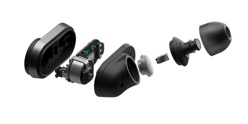 PHILIPS True Wireless In-Ear-Kopfhörer Fidelio T1 Schwarz