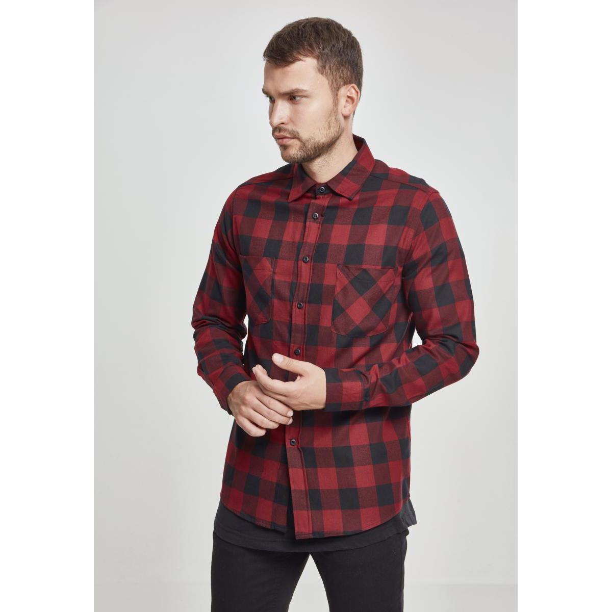 URBAN CLASSICS Basic Flanellhemd